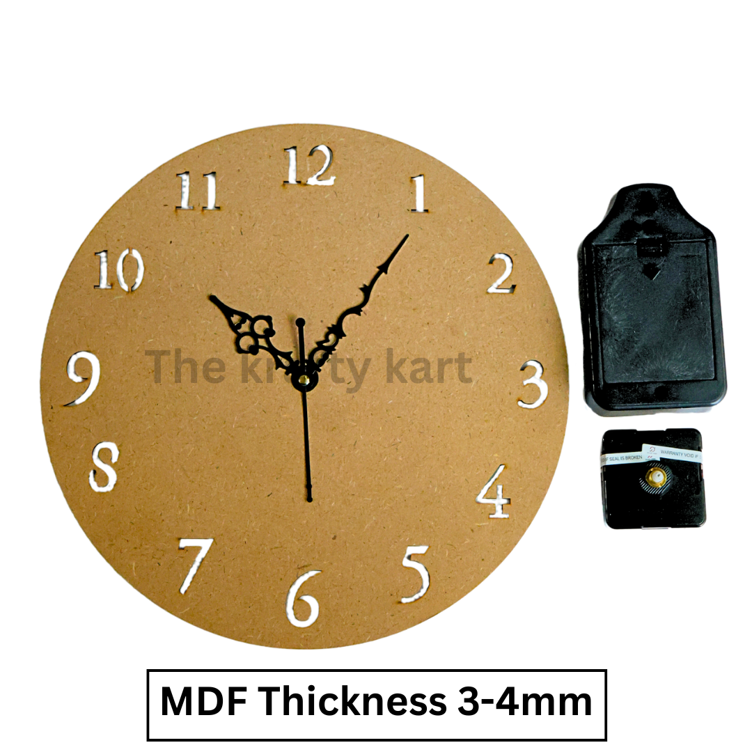 Mdf Clock Set (B)