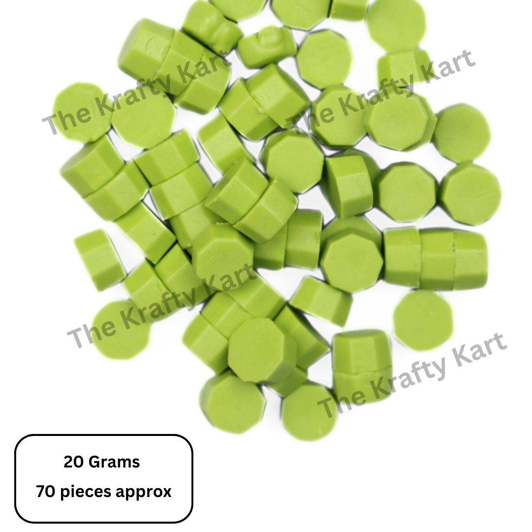Sealing Wax Beads - Green