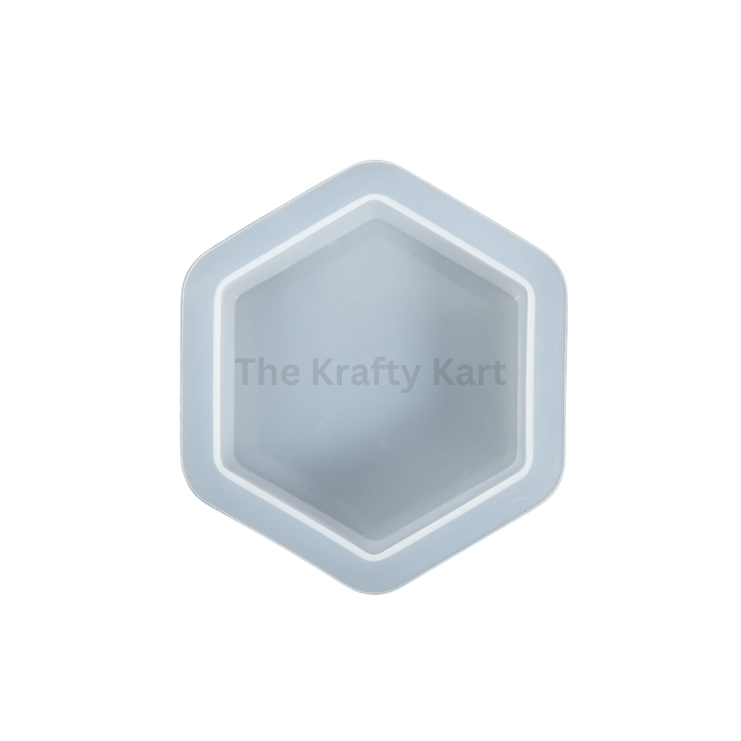 Small Hexagon Candle Mould