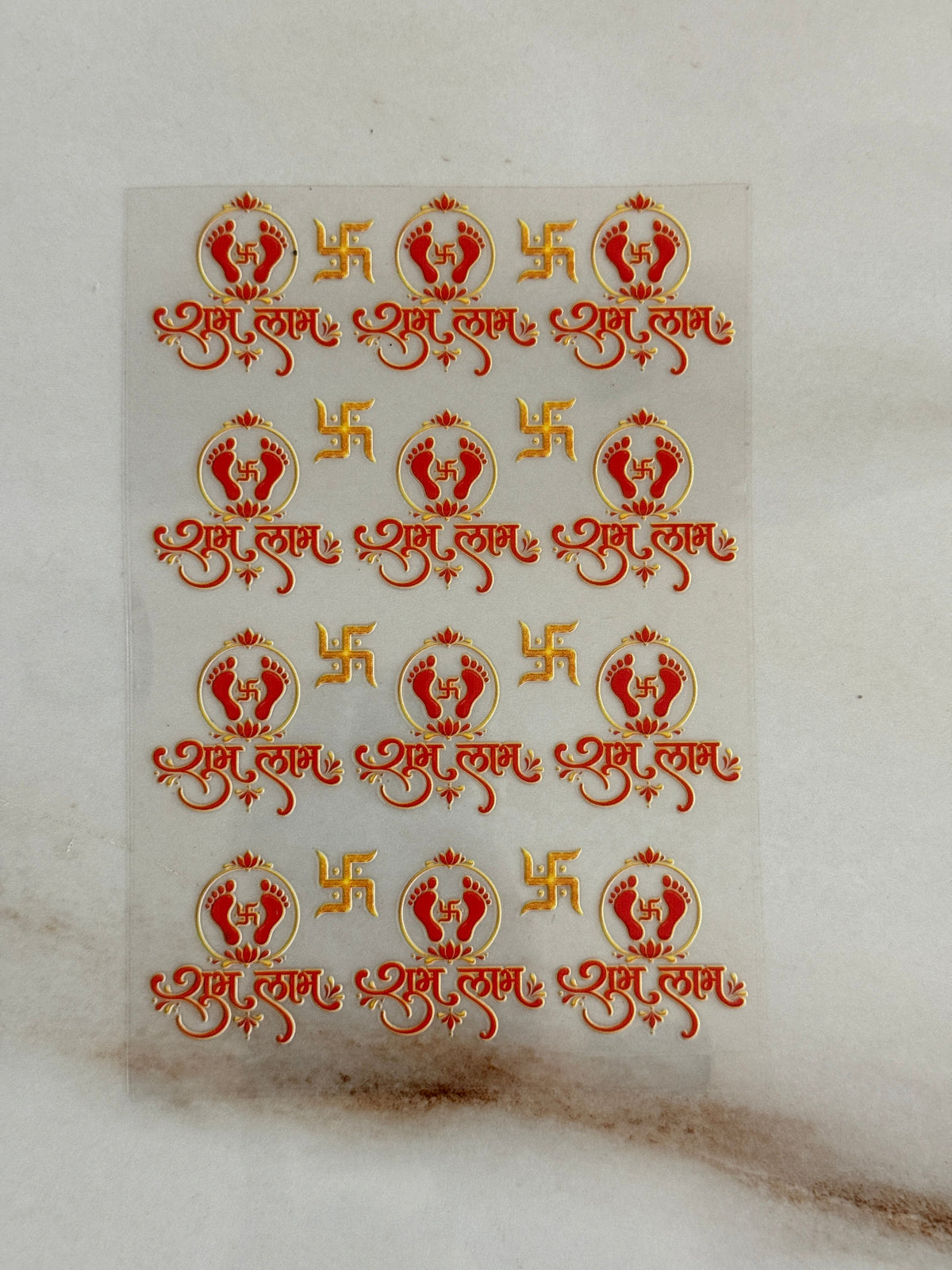 Shubh Labh (B) - Peel Of Sticker