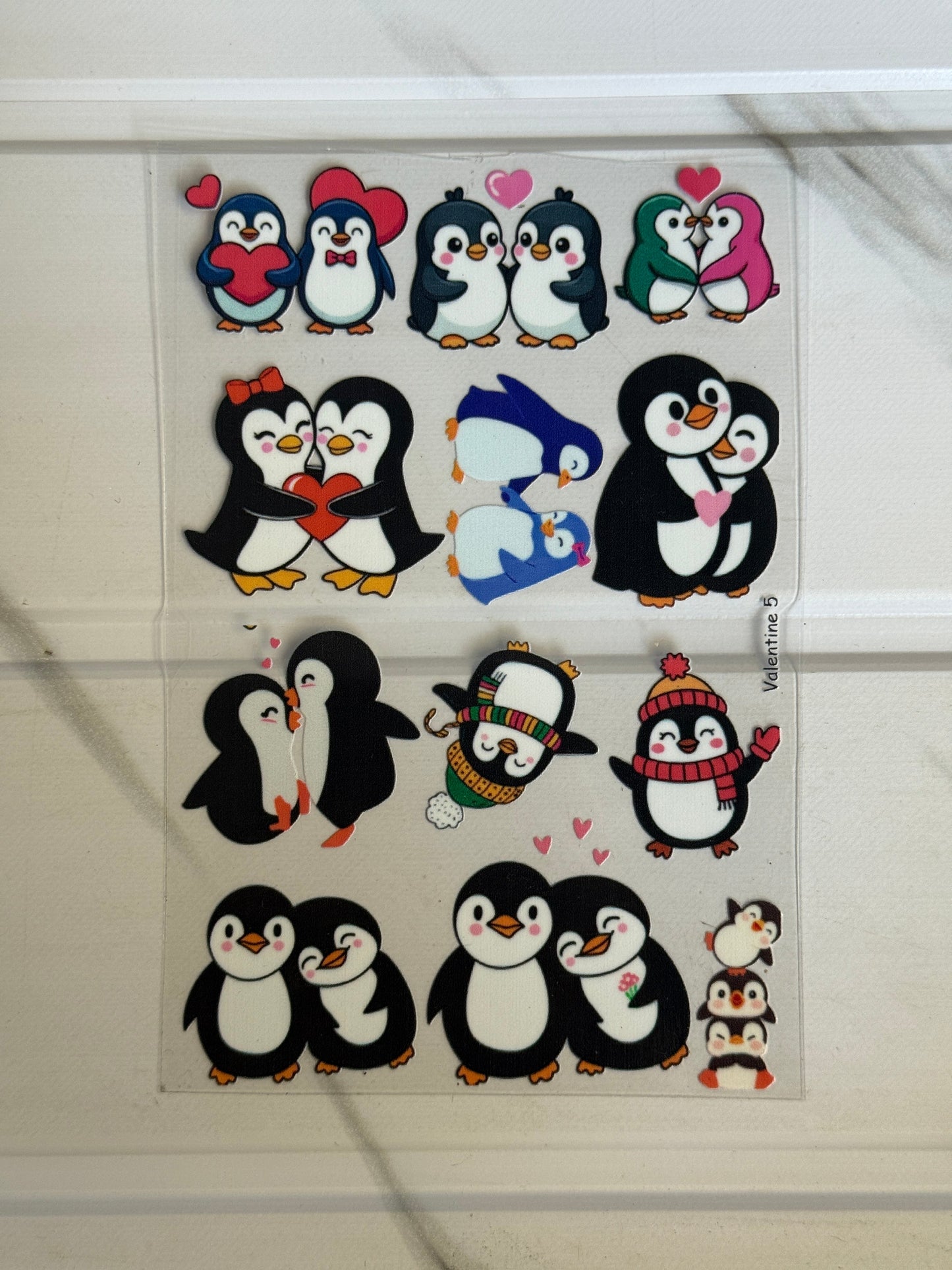 Penguins - Peel Of Sticker