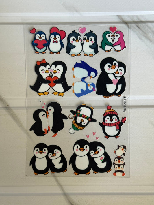 Penguins - Peel Of Sticker