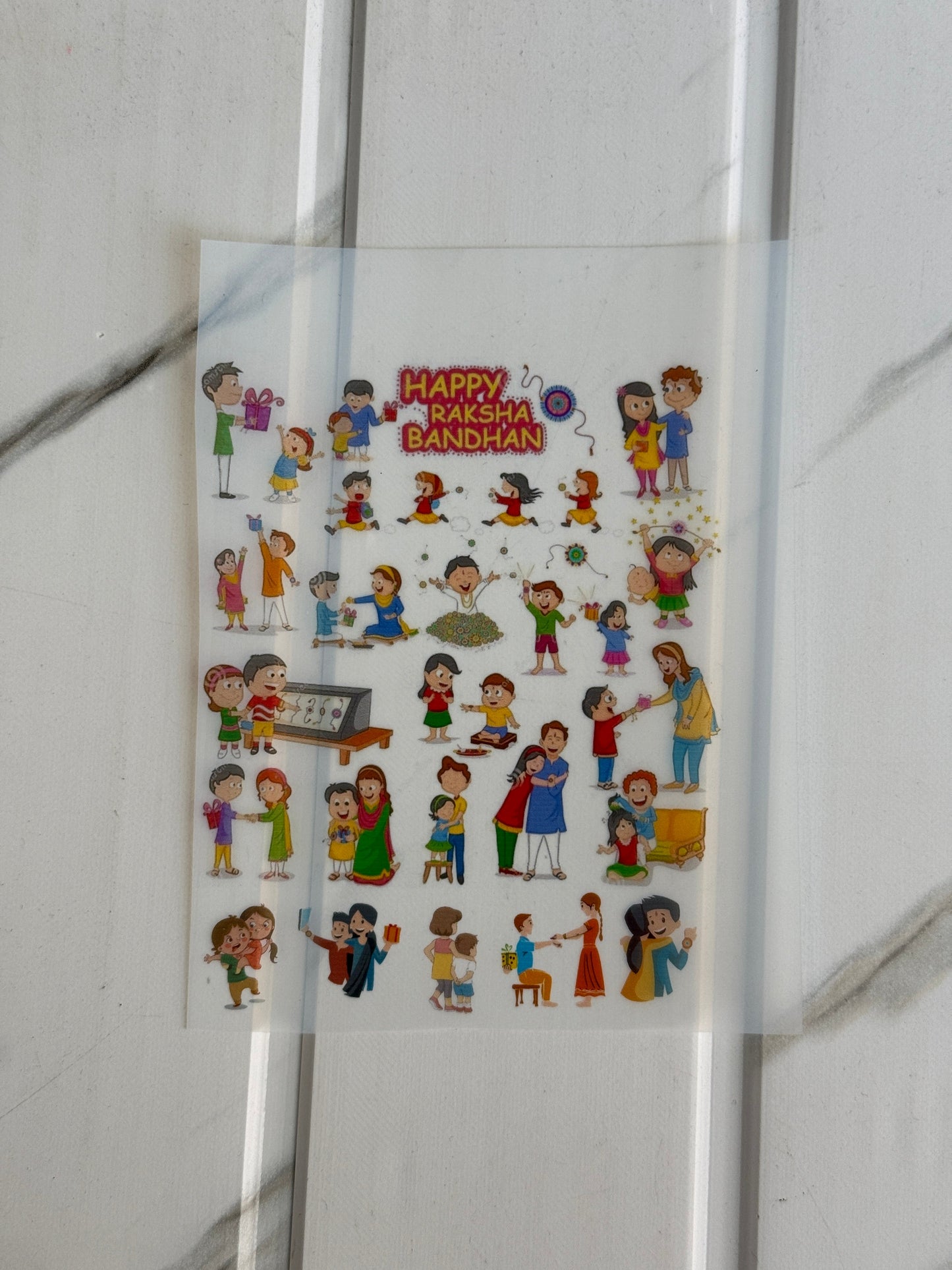 A6 Rakhi Insert Sheet (B)