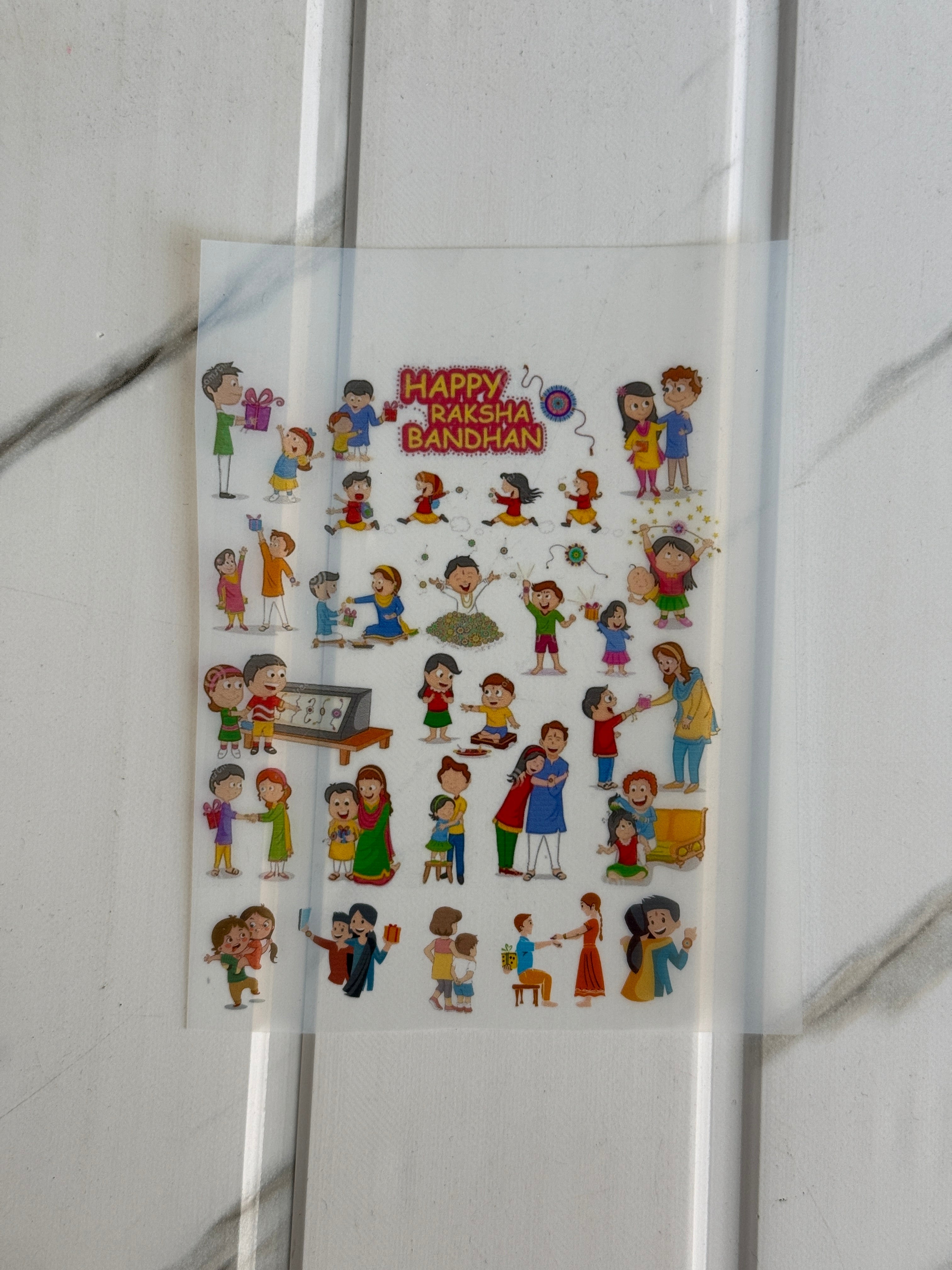 A6 Rakhi Insert Sheet (B)