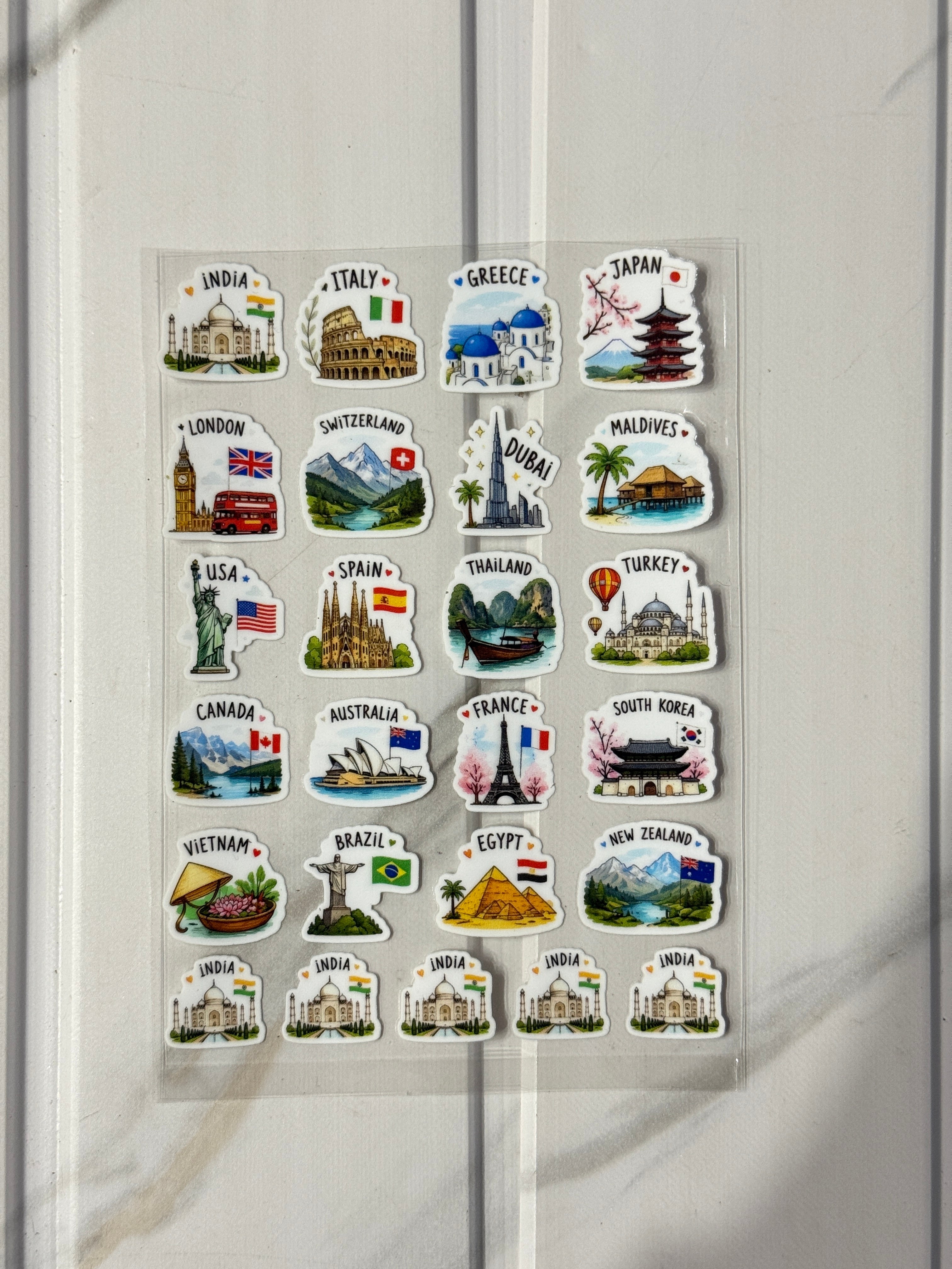 Travel (C) - Peel Of Sticker