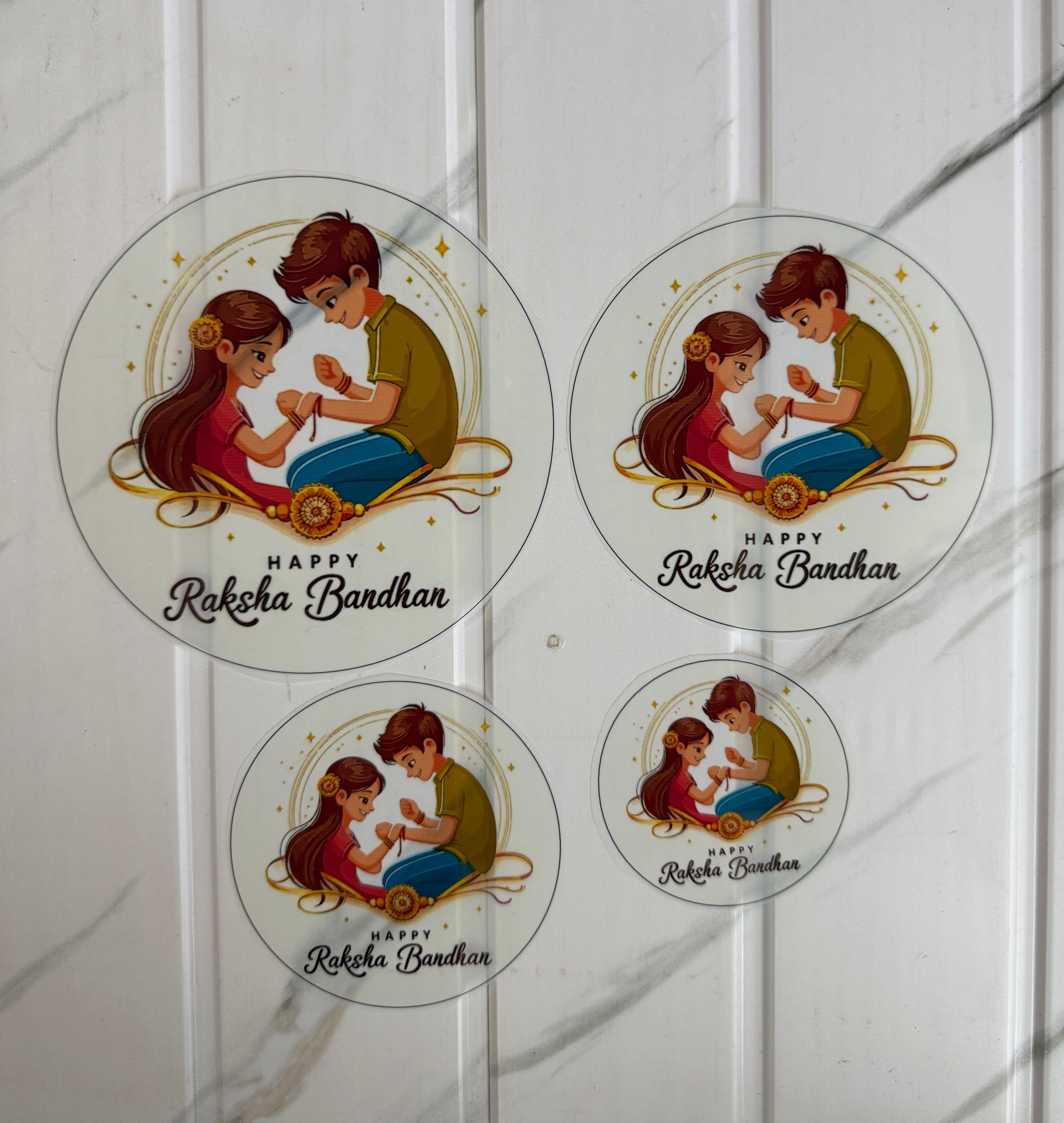 Custom Rakhi Insert Sheet (J)