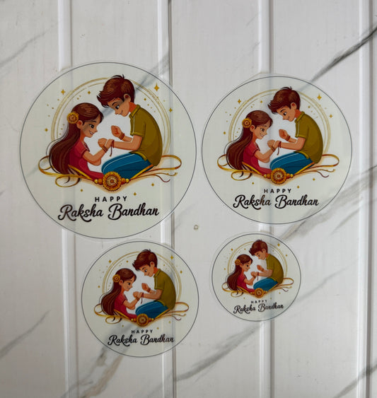 Custom Rakhi Insert Sheet (J)