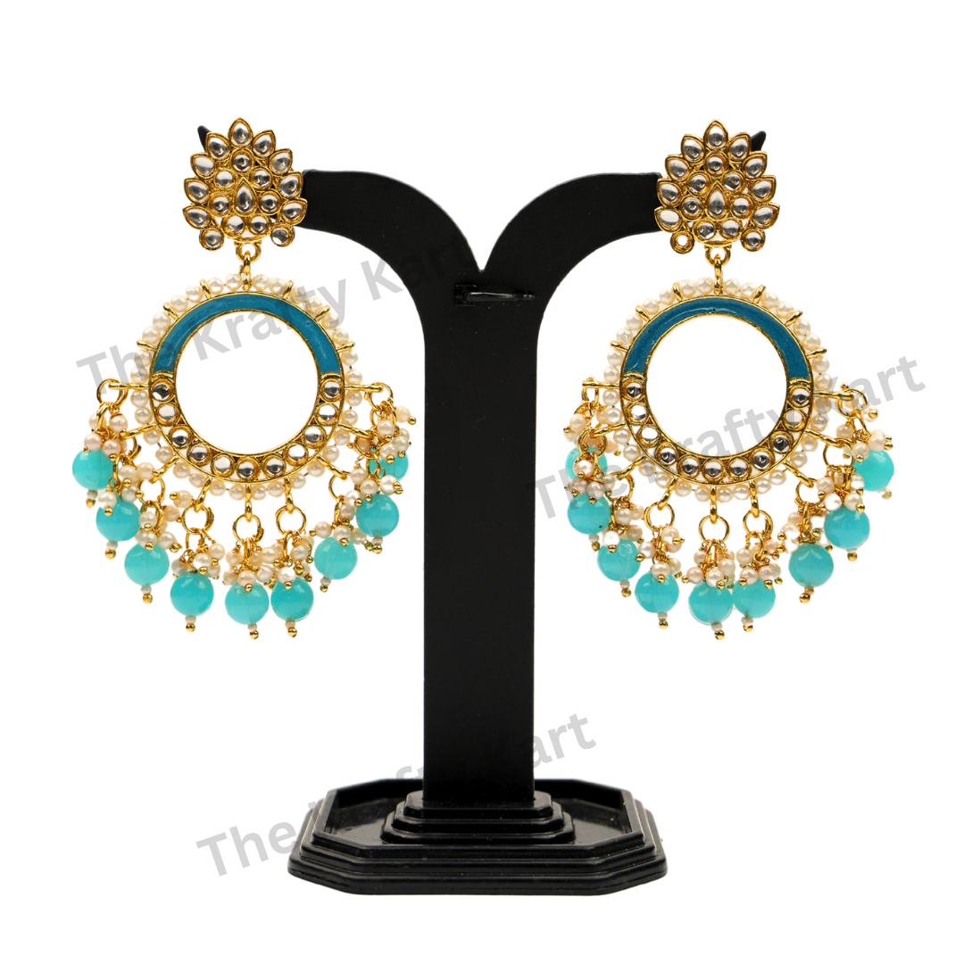 Chand Baliya Resin Jhumka