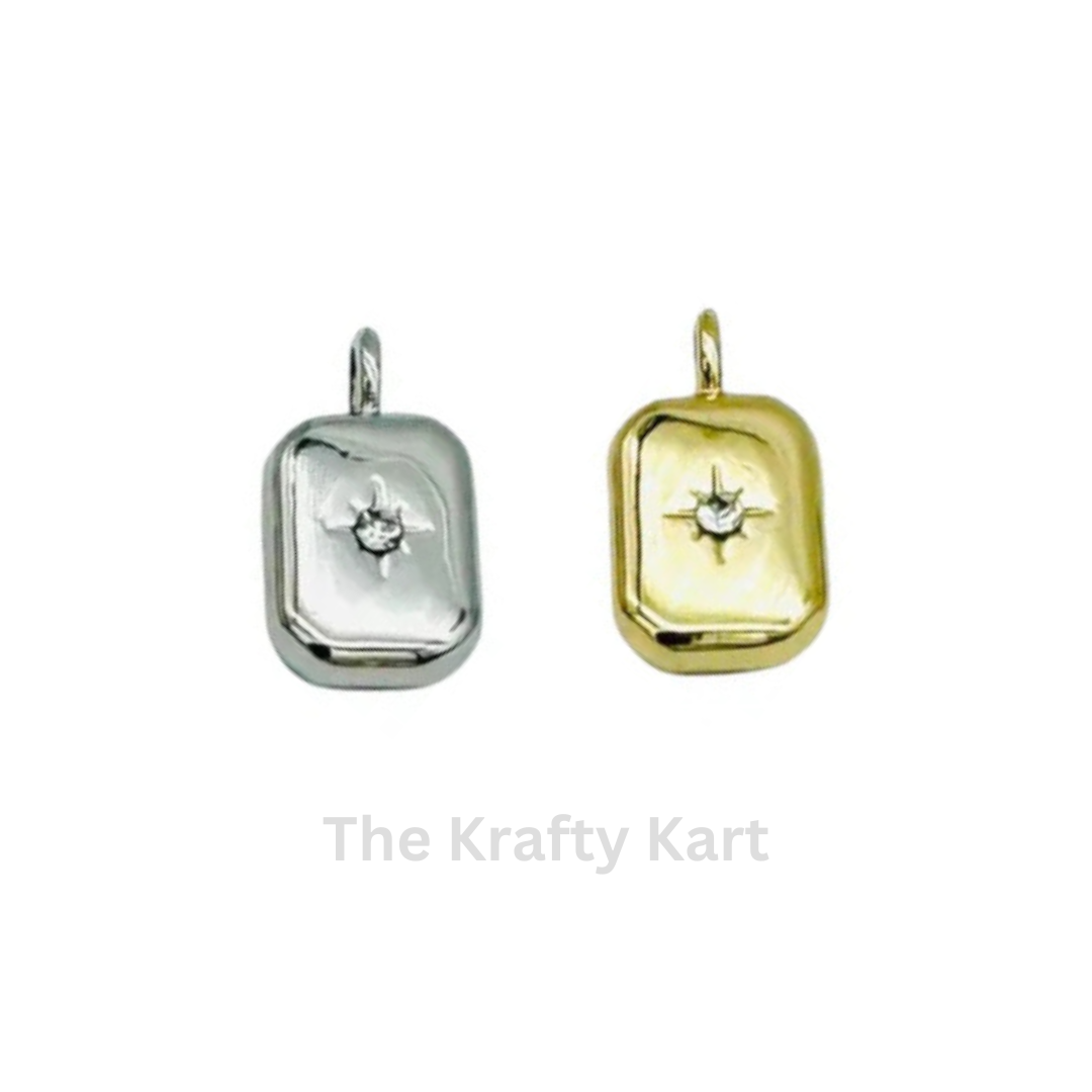 Anti-Tarnish Rectangle Pointed Star