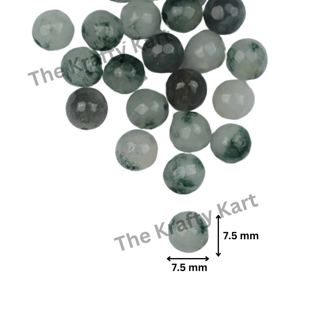Marble Crystal Beads