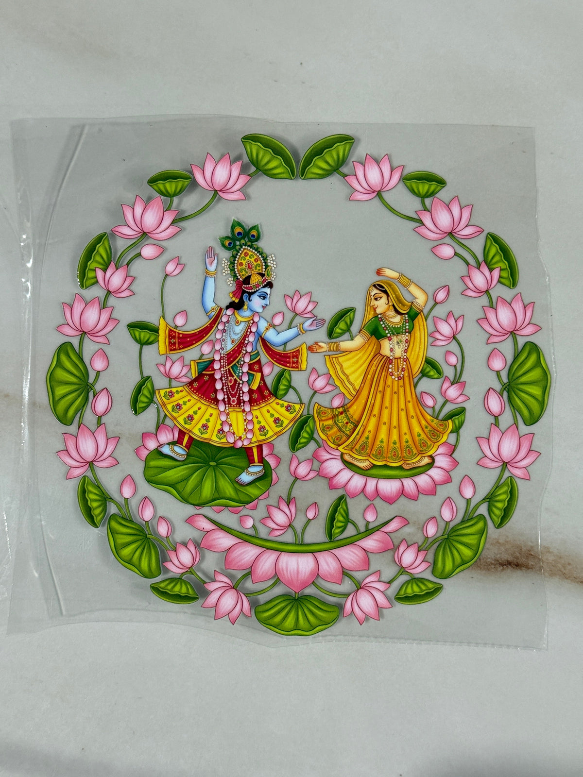 Round Shaped Peel Of Sticker (46)