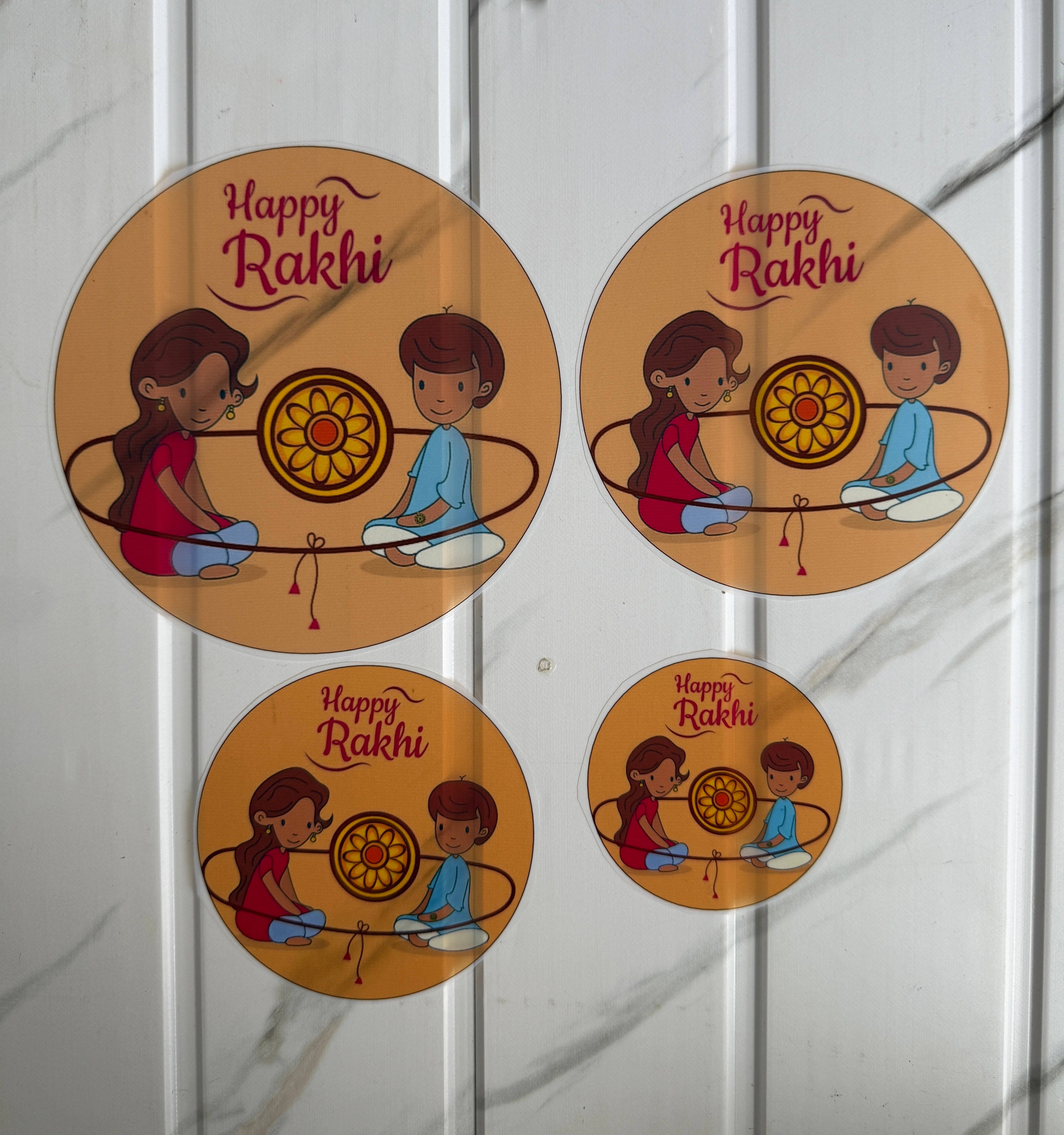 Custom Rakhi Insert Sheet (F)