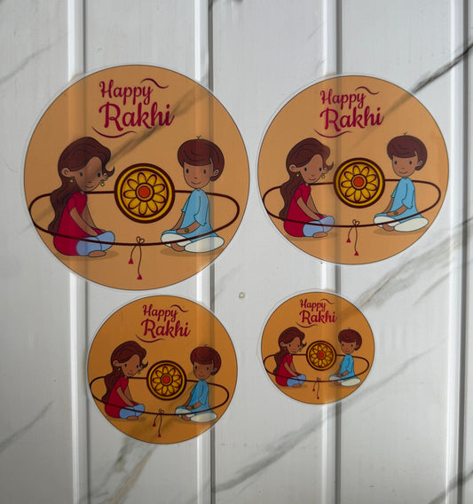 Custom Rakhi Insert Sheet (F)