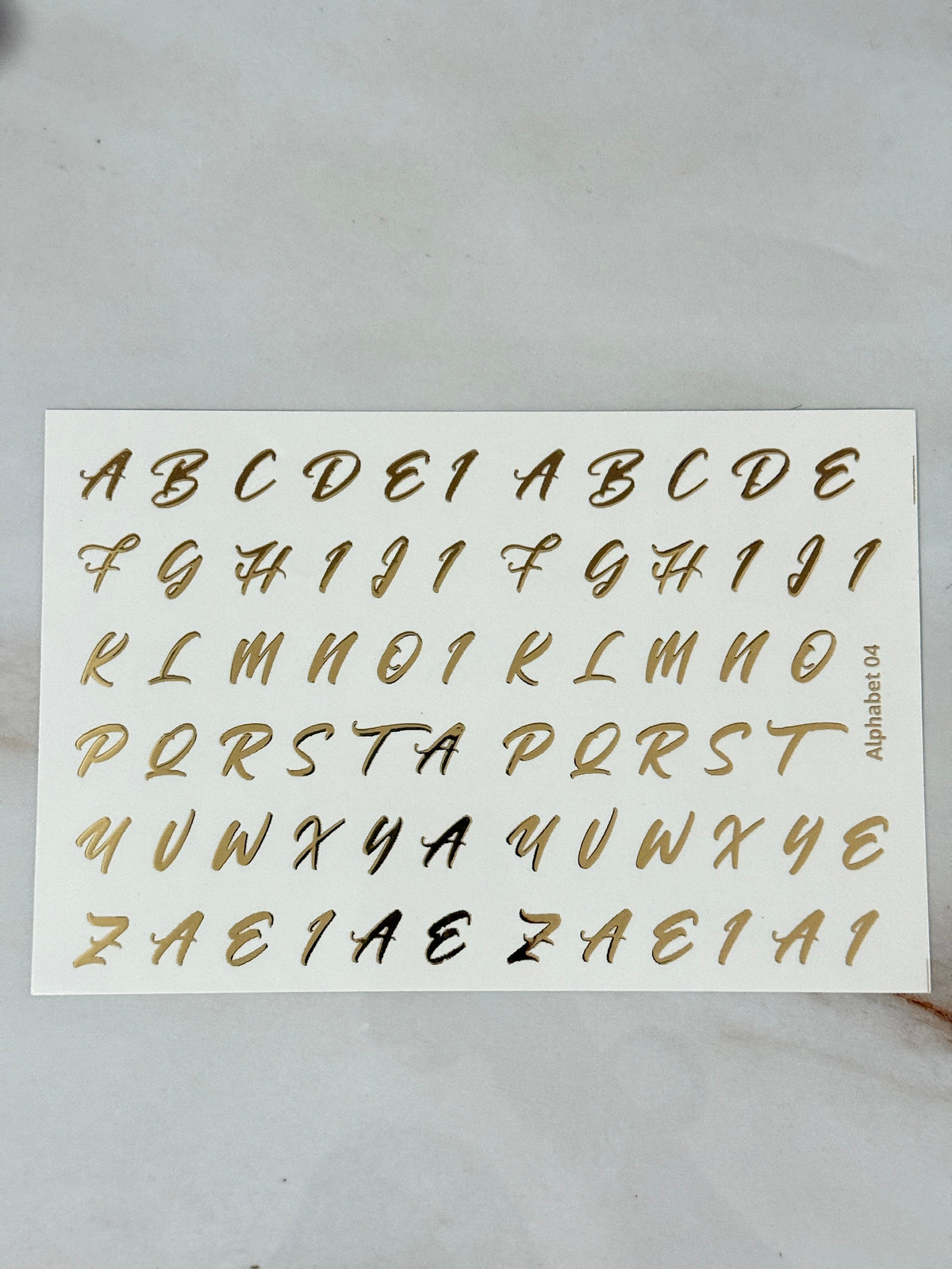 New Emboss Sticker (126)
