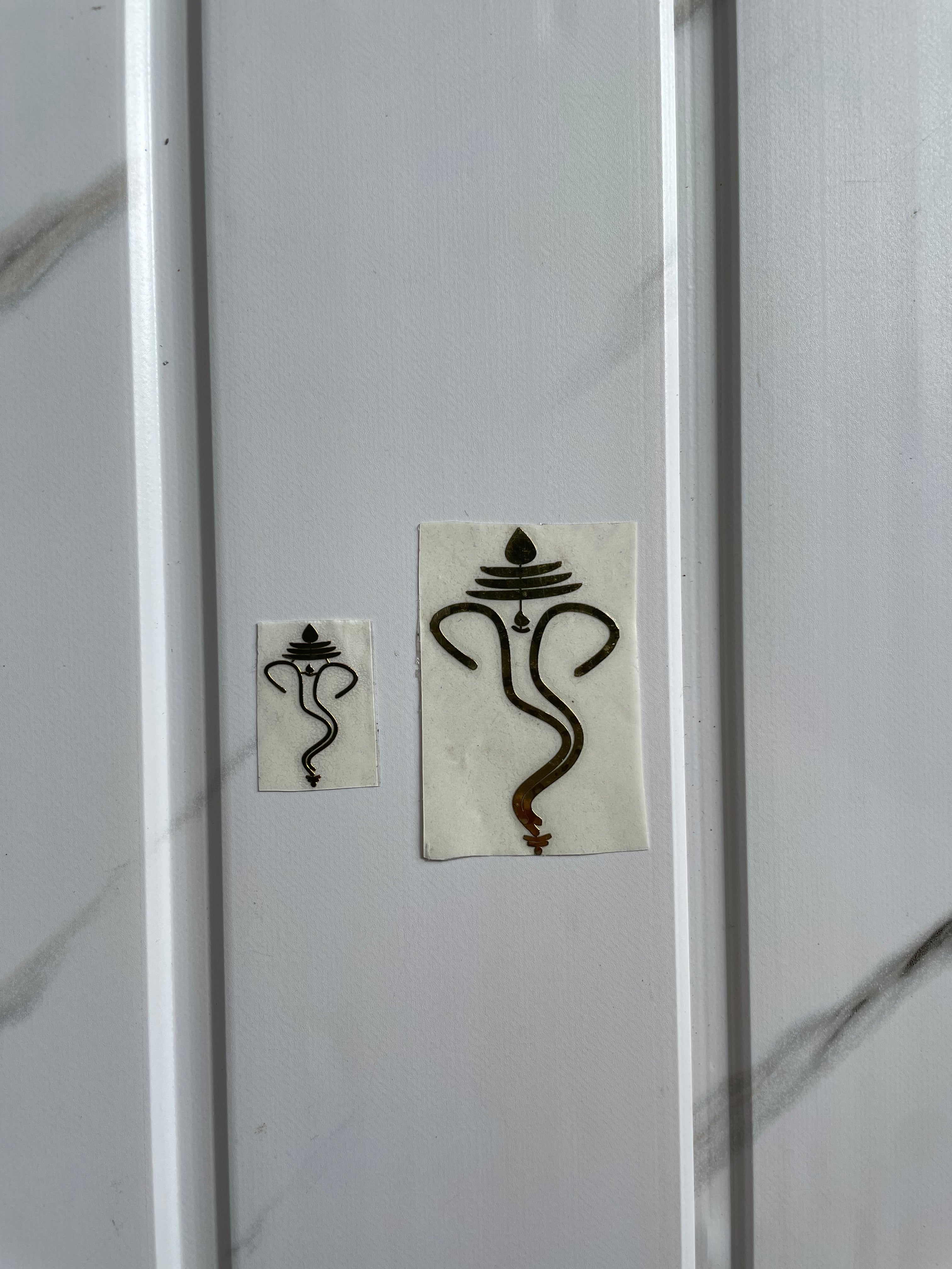 Metal Sticker - Ganeshji (B)