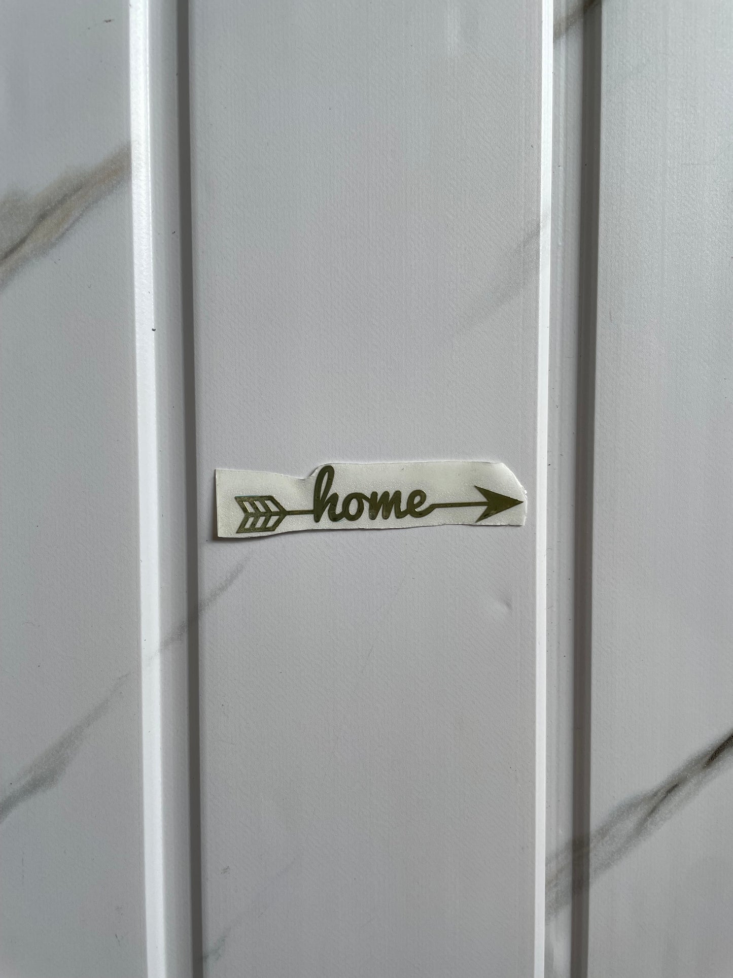 METAL STICKER - HOME