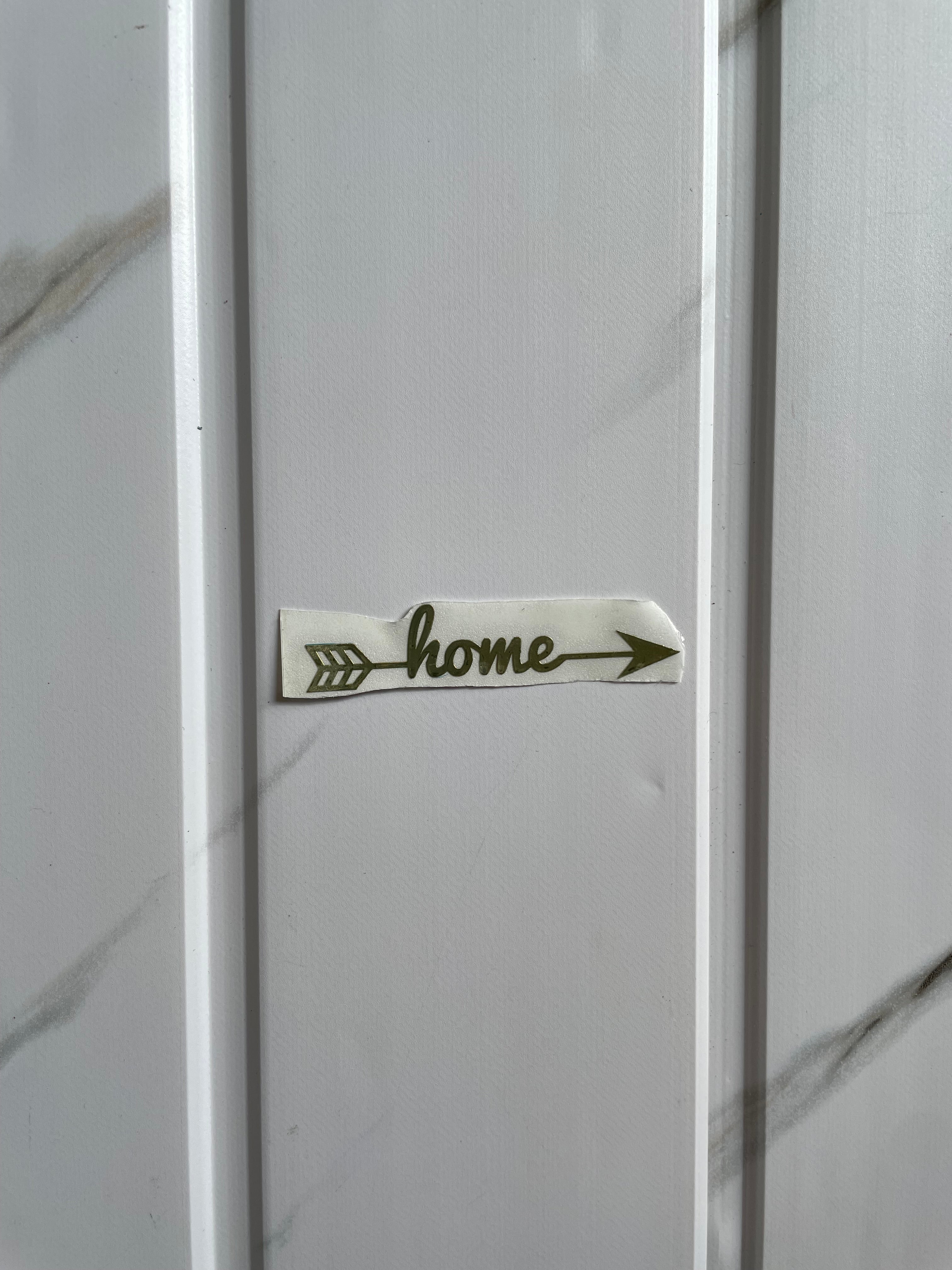 Metal Sticker - Home