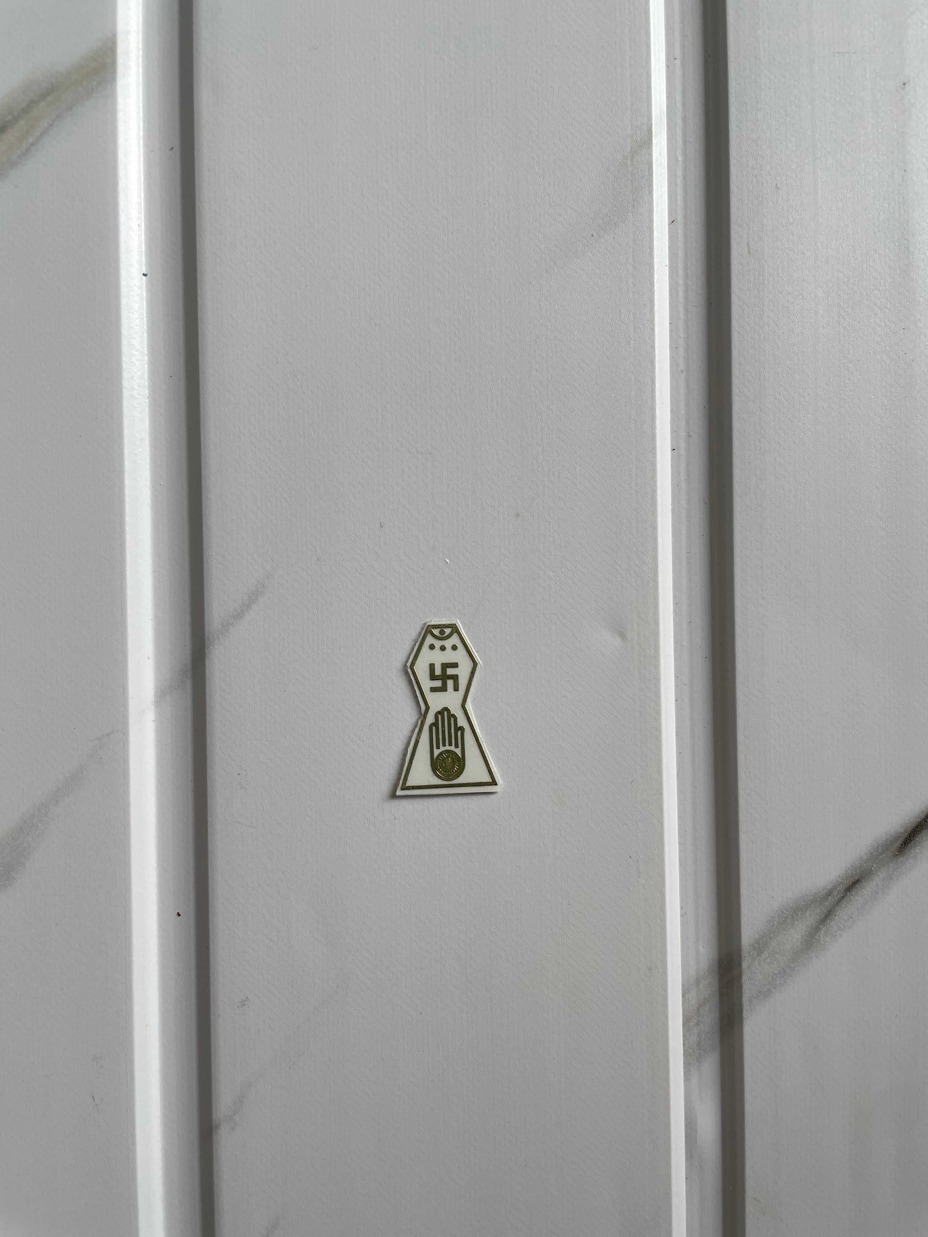 Metal Sticker - Jainism Logo