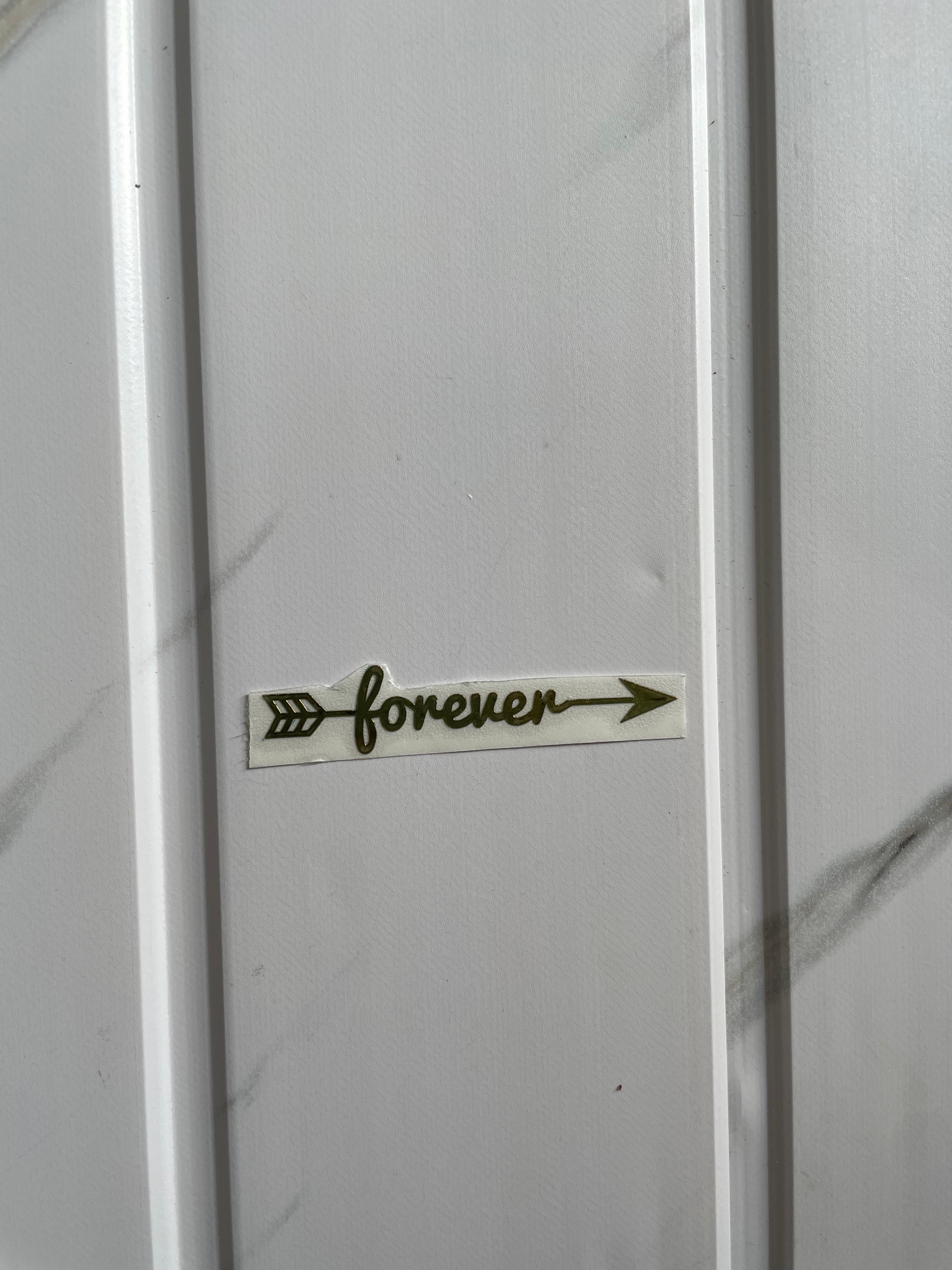 Metal Sticker - Forever