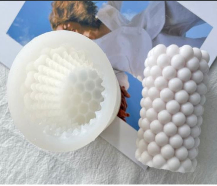 Big Standing Bubble Candle Mould