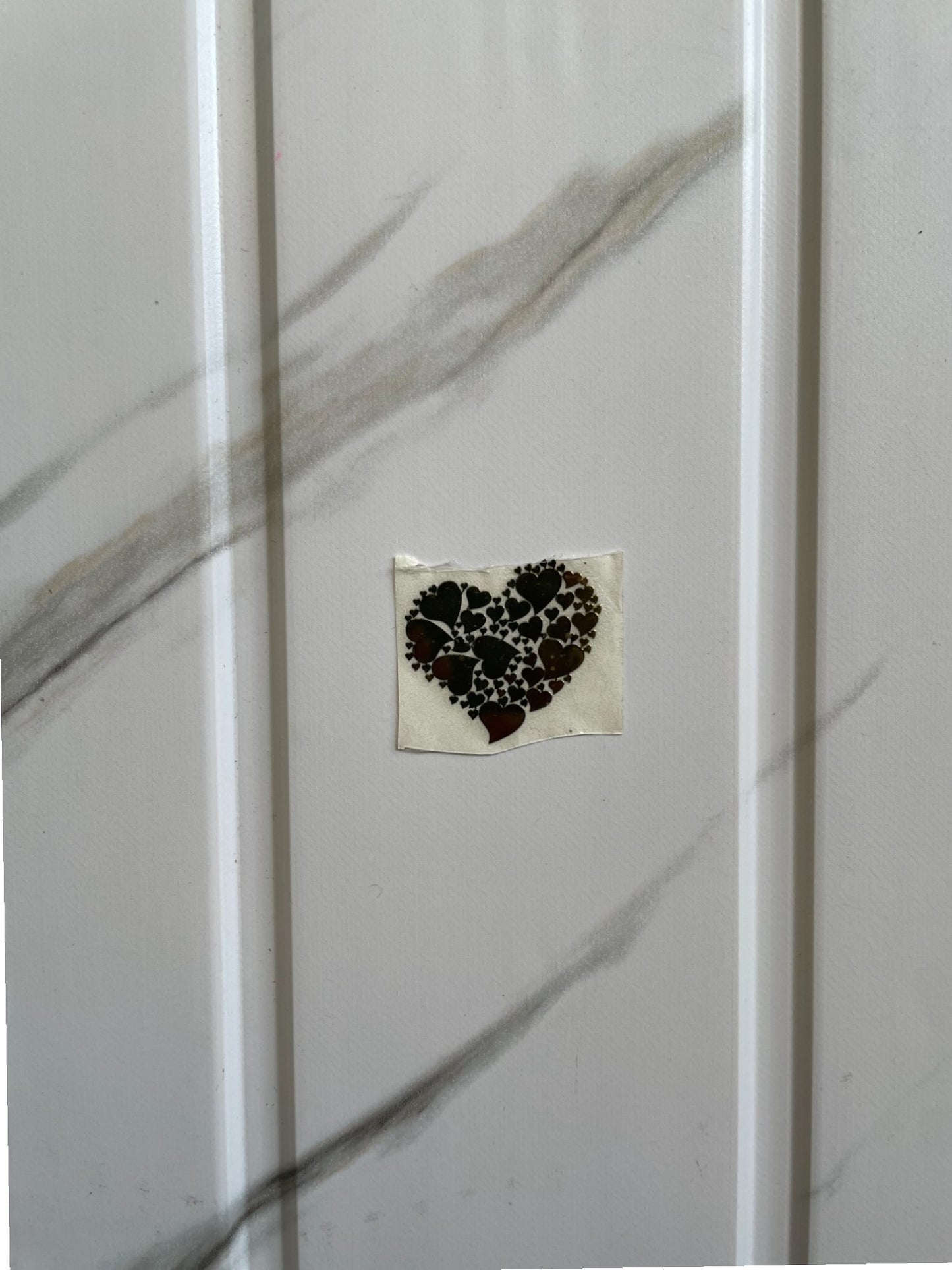 METAL STICKER - HEART