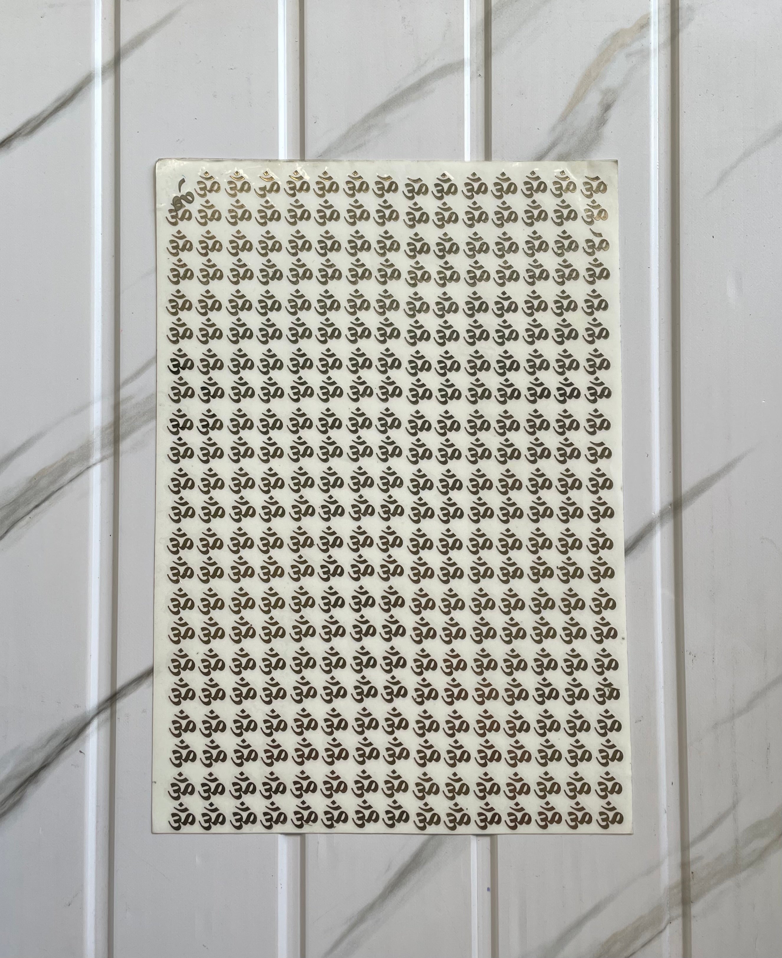Rakhi Metal Sheet - Om (A)