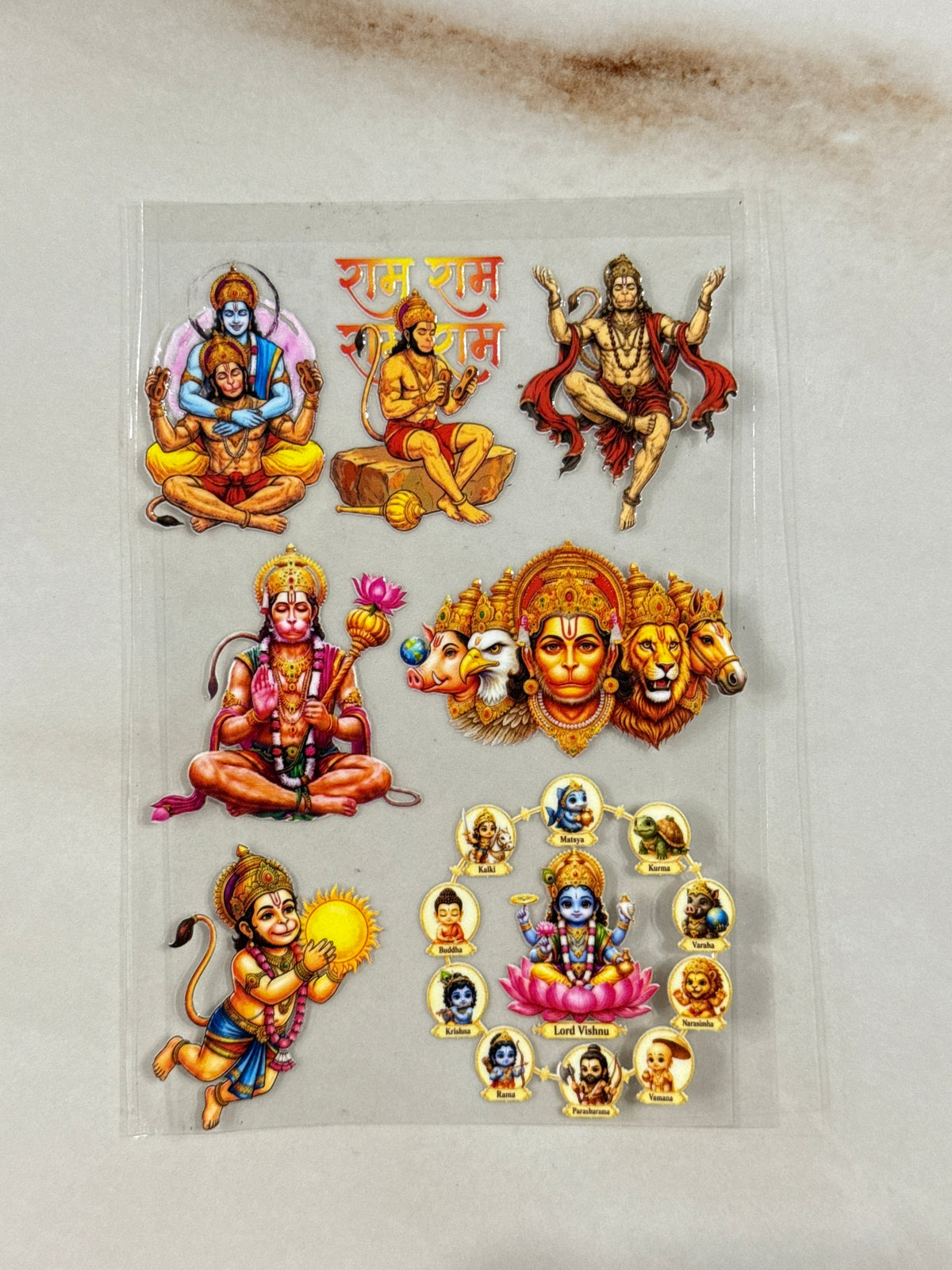 Hanumanji (B) - Peel Of Sticker