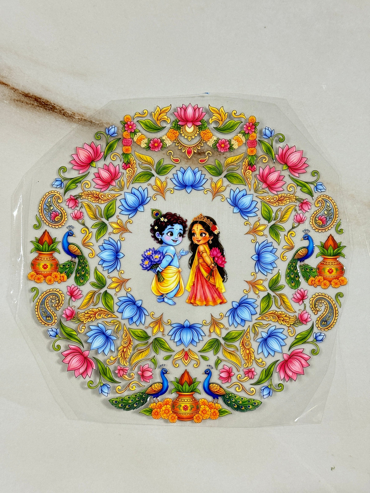 Round Shaped Peel Of Sticker (22)