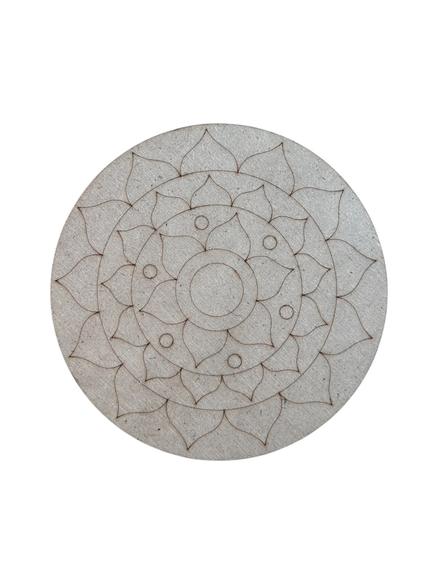 Pre Marked Round Mandala Mdf (B)