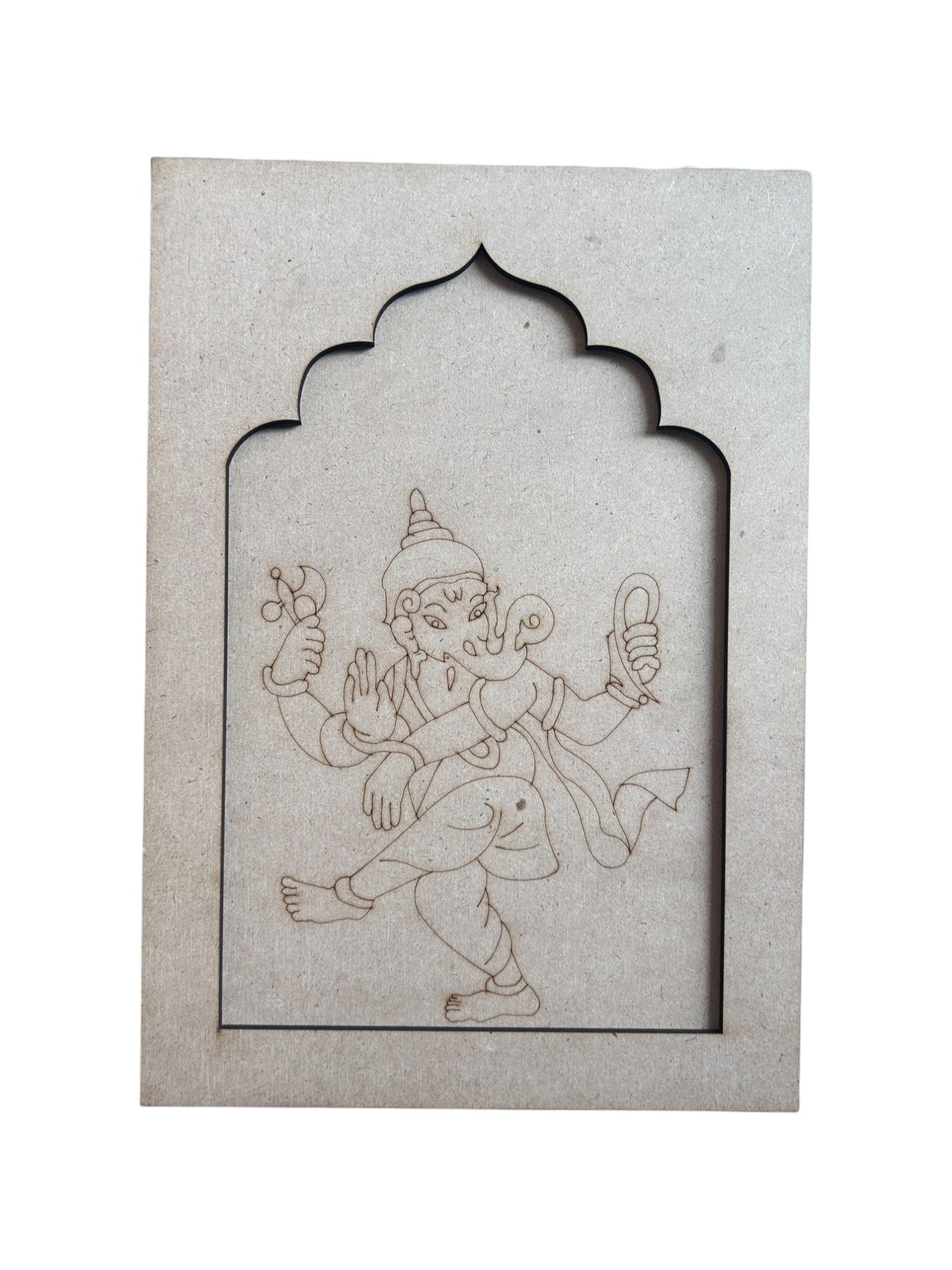 Pre Marked Mdf - Ganeshji (B) (Jharokha)
