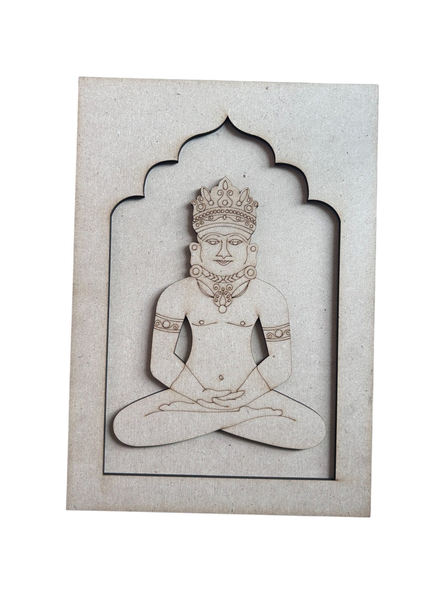 Pre Marked With Cutting Mdf - Bhagwan (Jharokha)