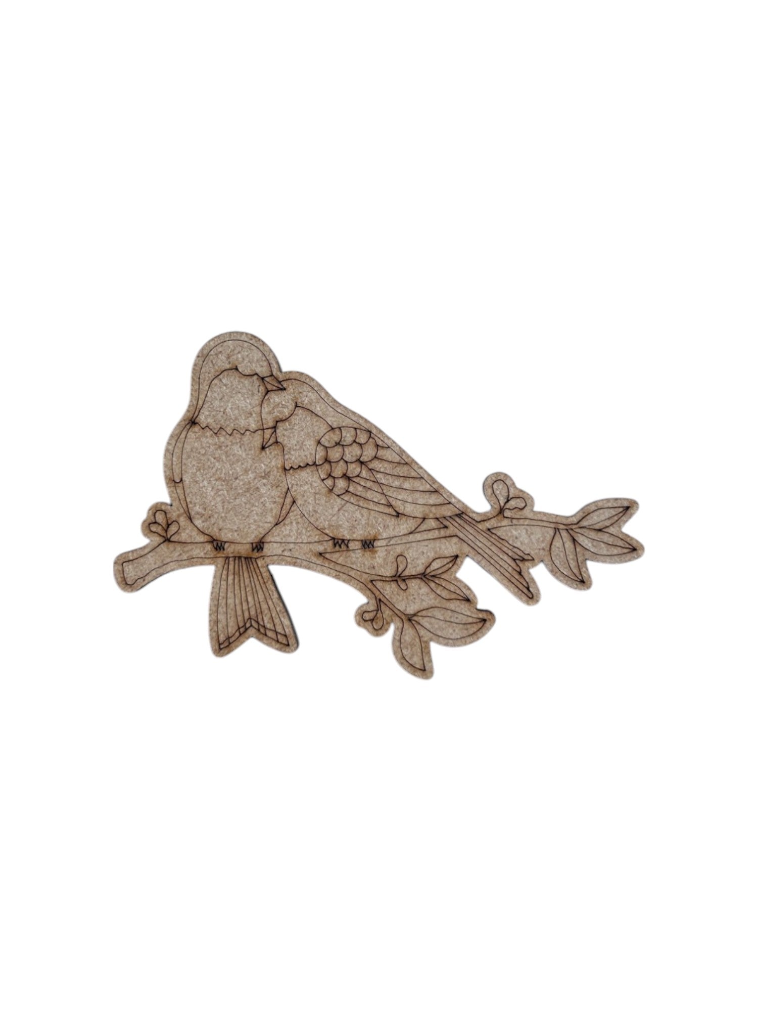 Pre Marked Love Birds Mdf