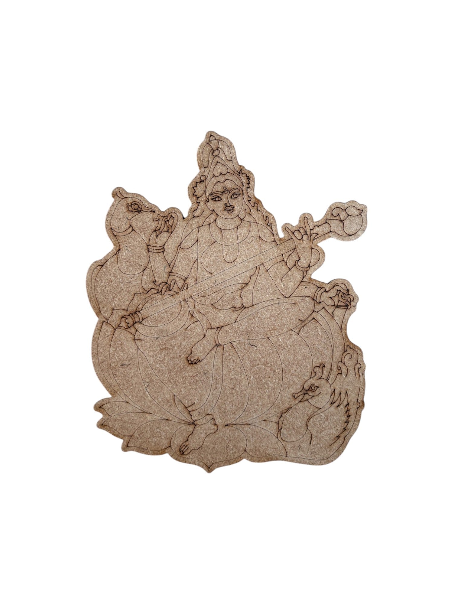 Pre Marked Saraswati Mata Mdf (A)