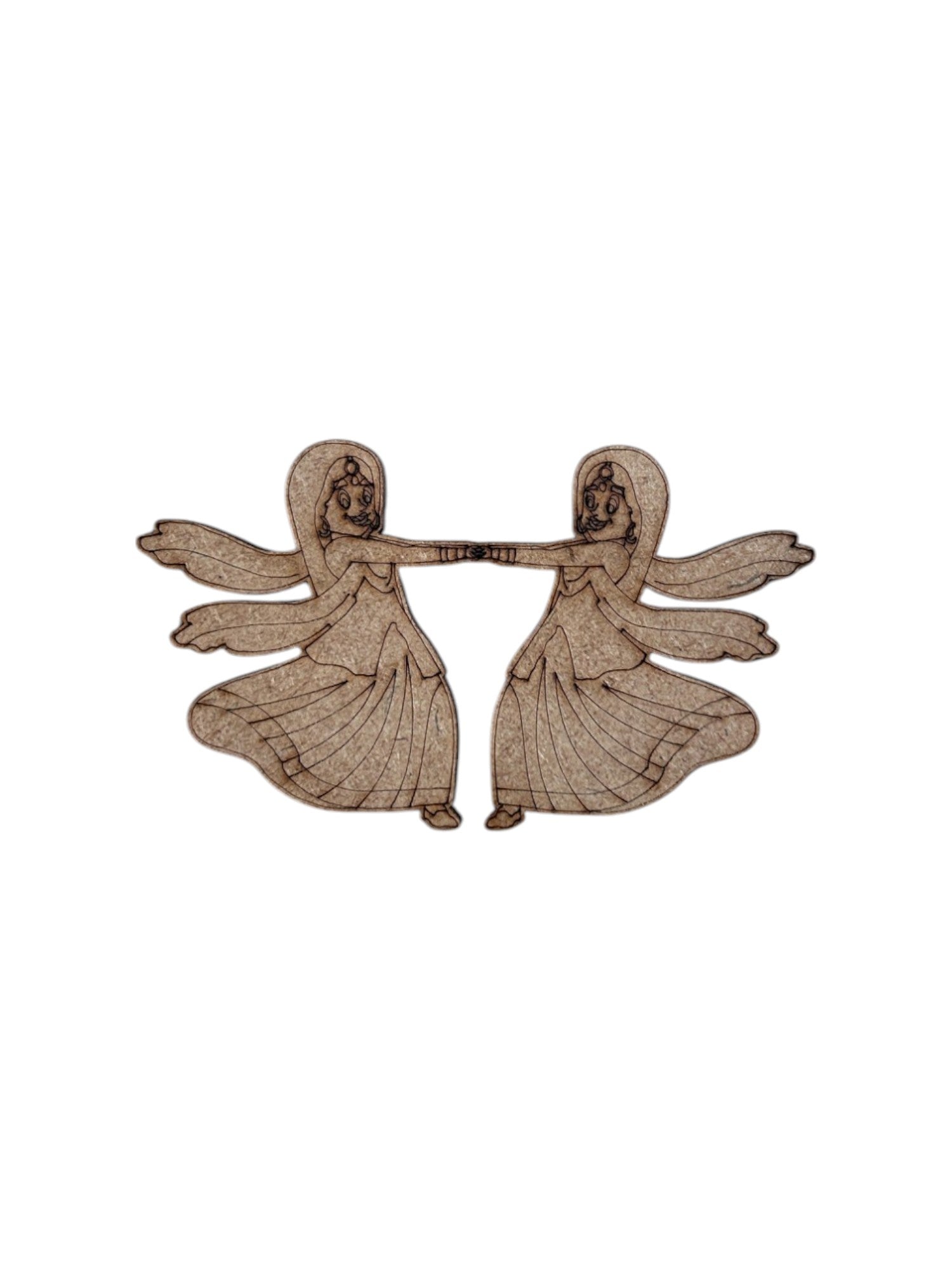 Pre Marked Rajasthani Woman Mdf (D)