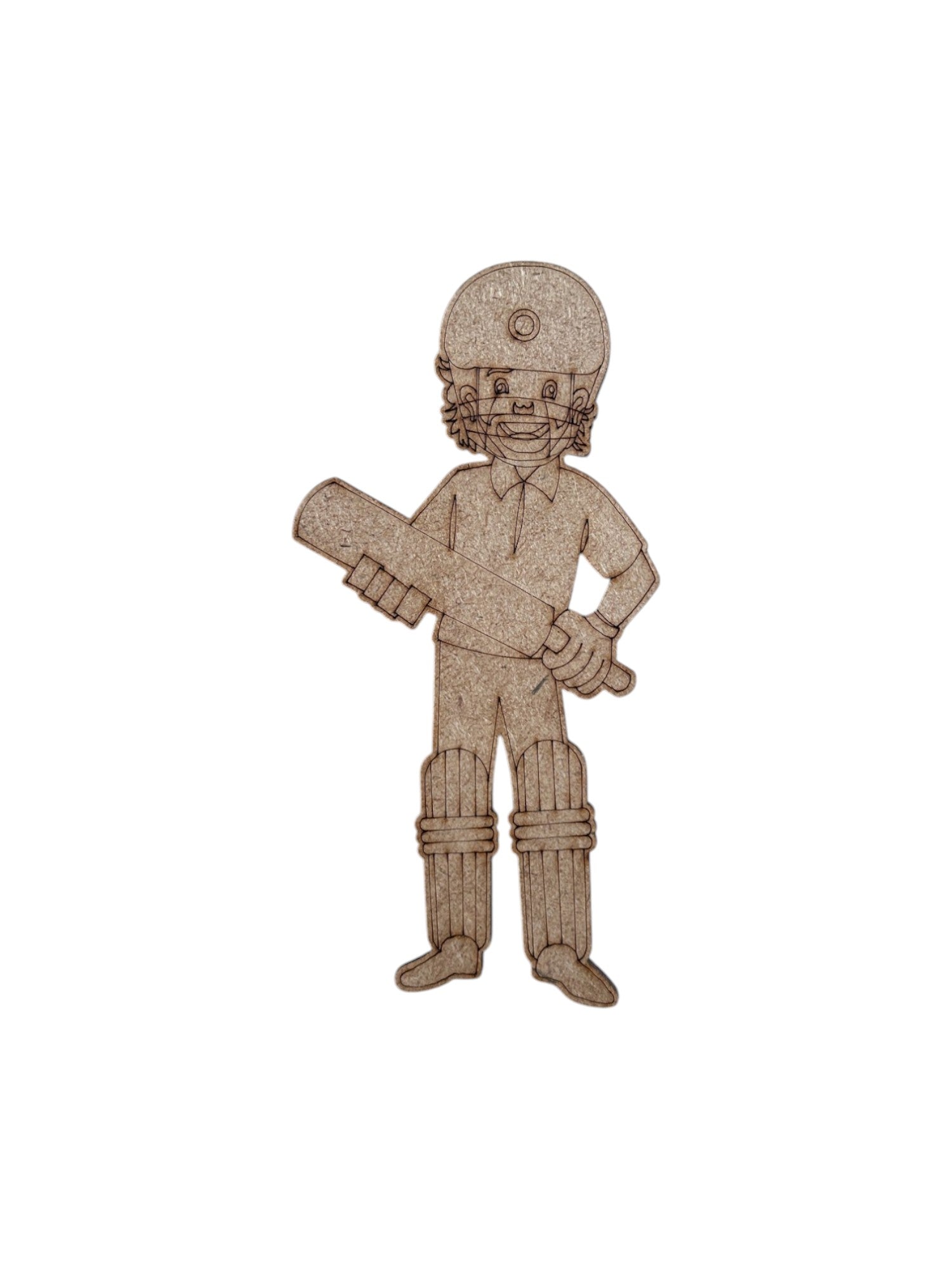 Pre Marked Cricketer Mdf