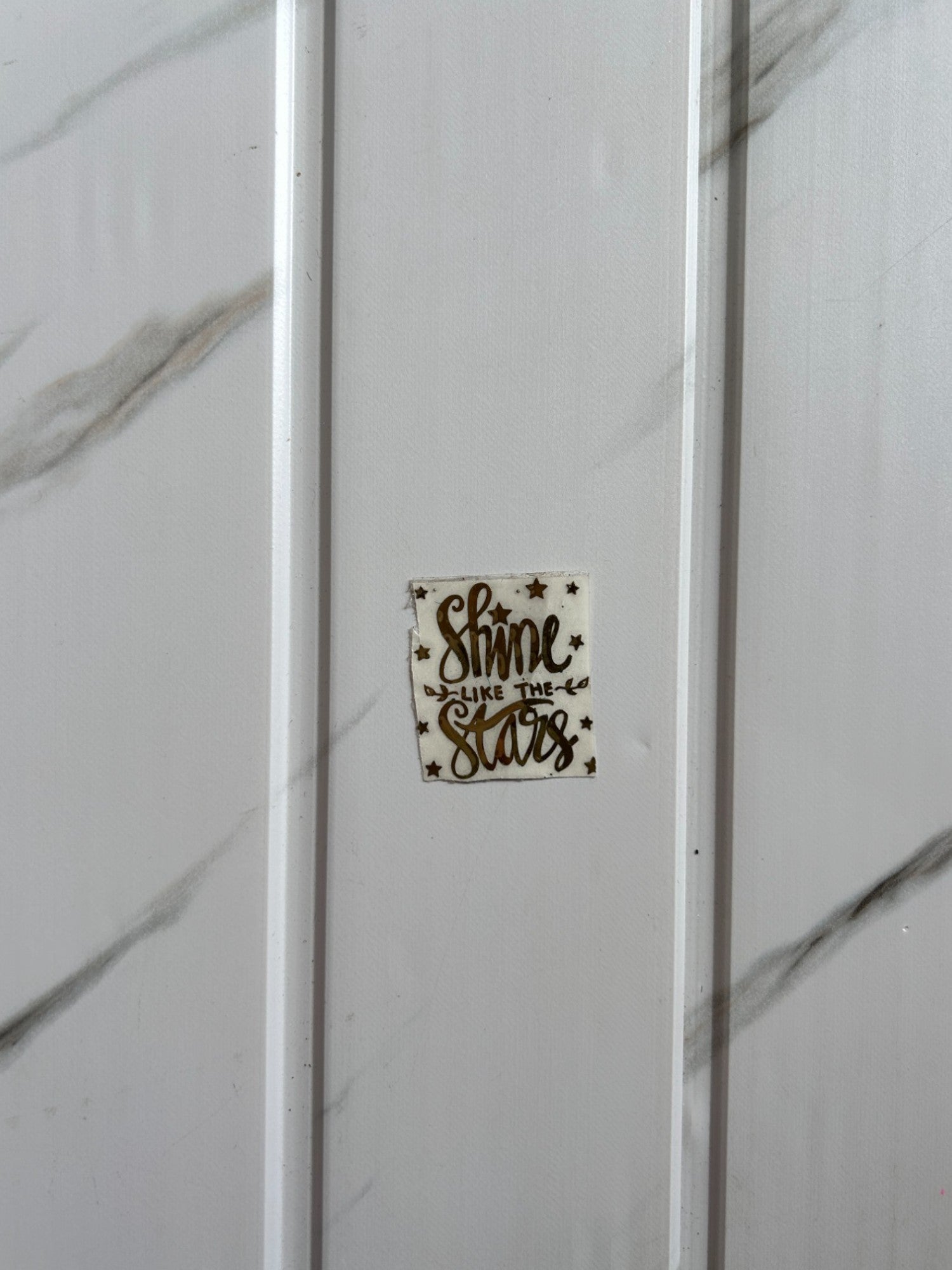 Metal Sticker - Shine Like The Stars