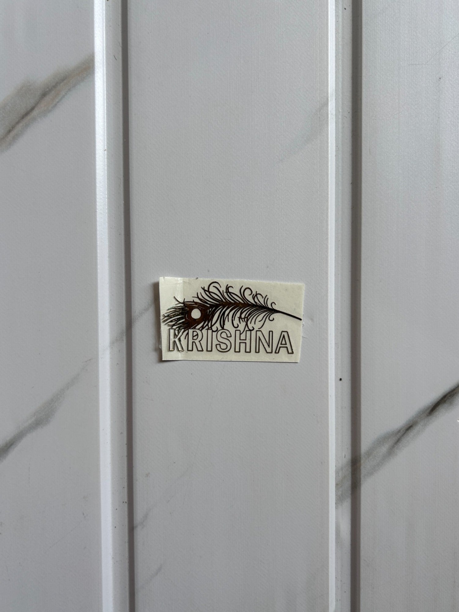Metal Sticker - Krishna
