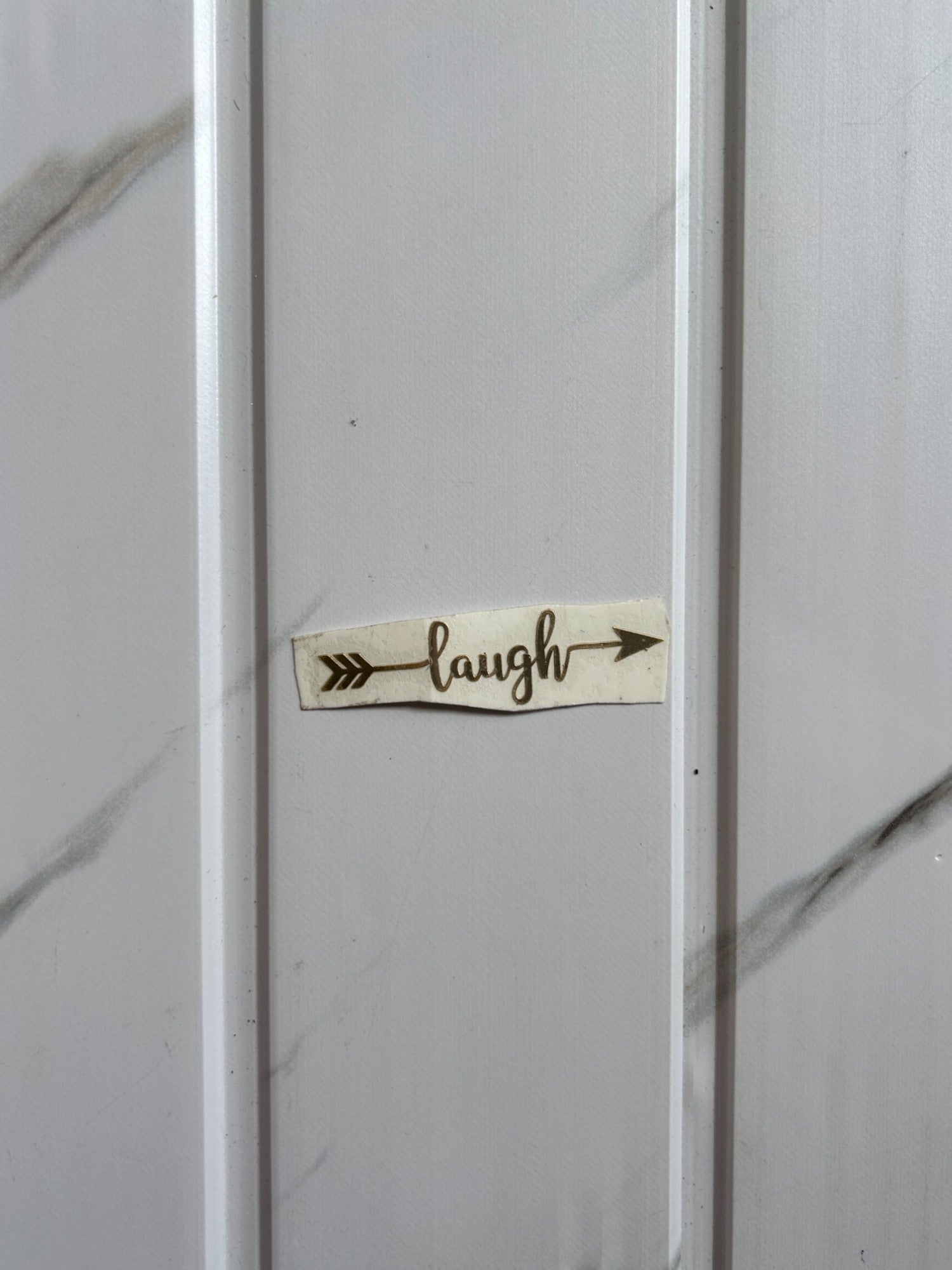 Metal Sticker - Laugh