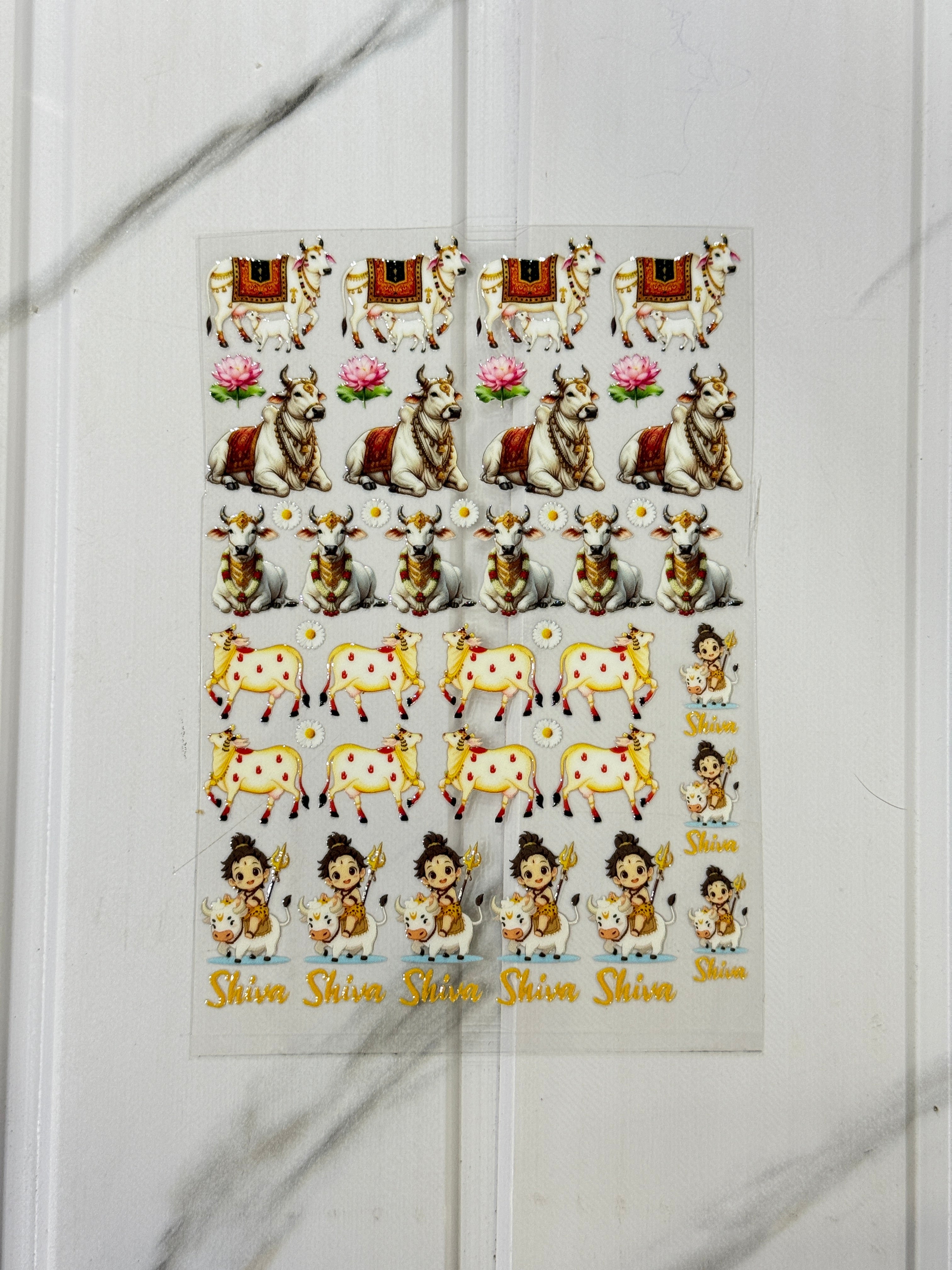 Cow (E) - Peel Of Sticker