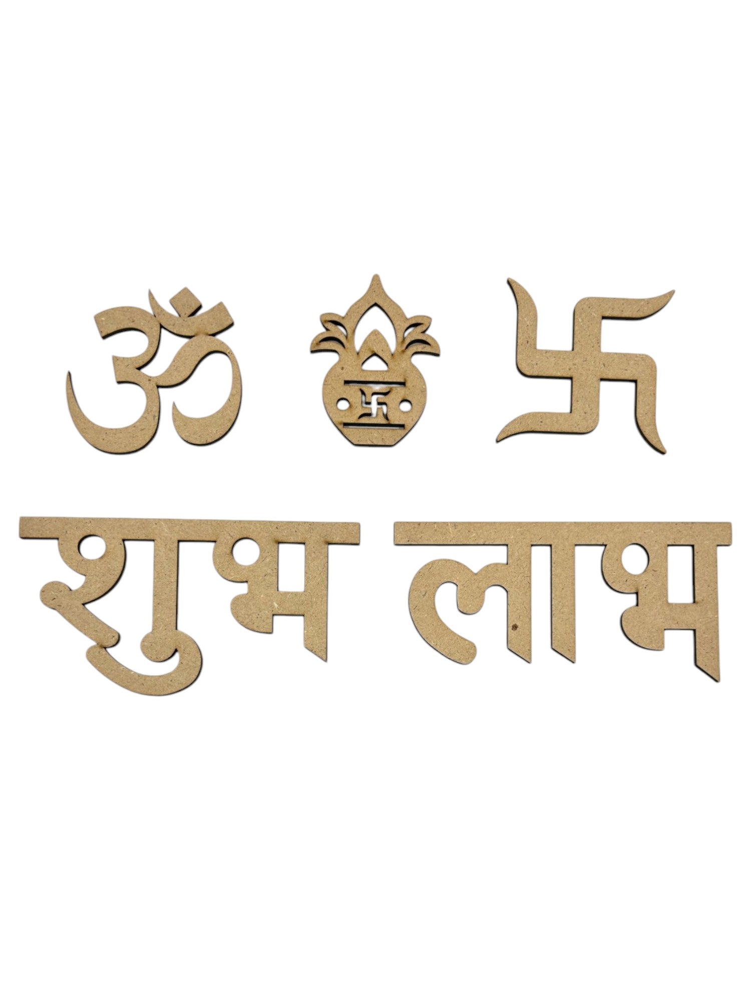 MDF Diwali Cutout - Shubh Labh