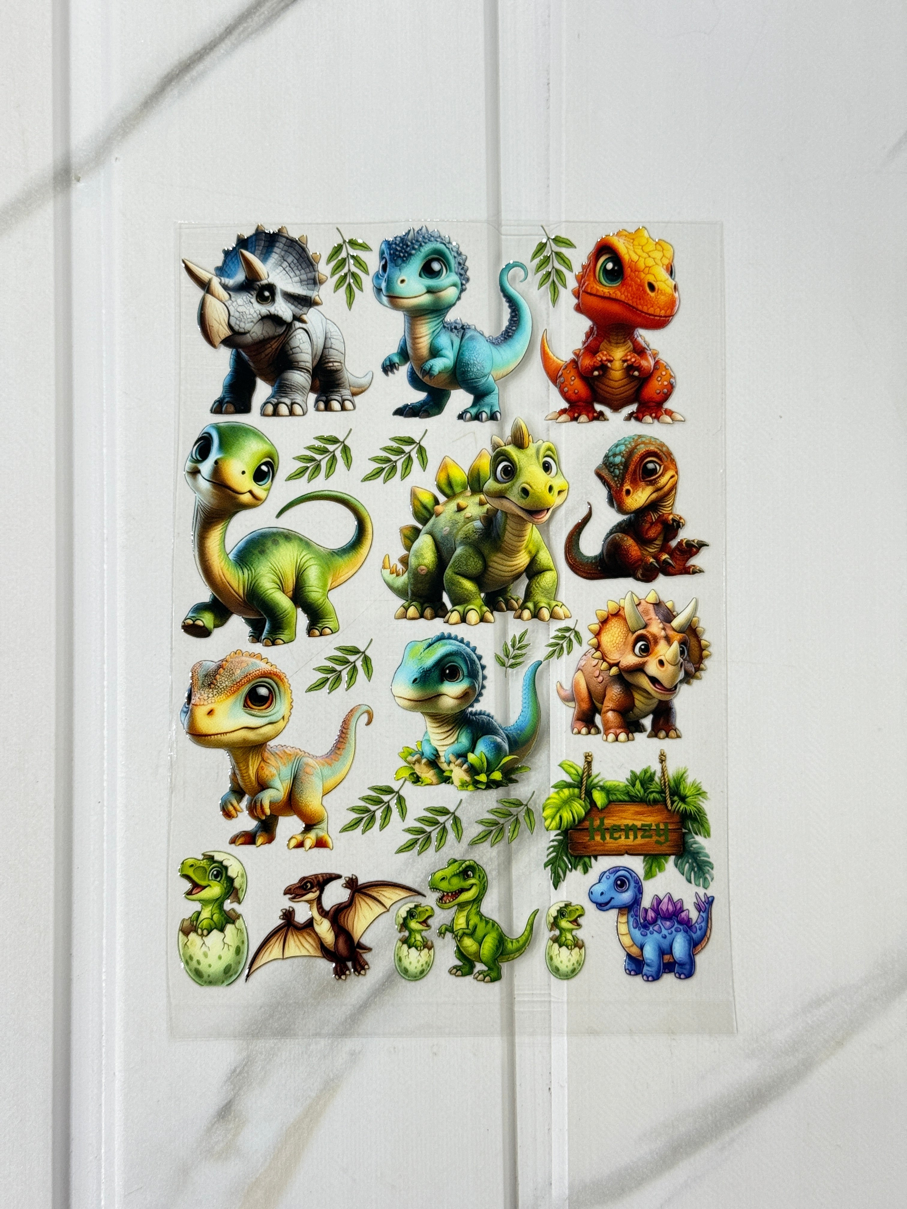 Dinosaur - Peel Of Sticker