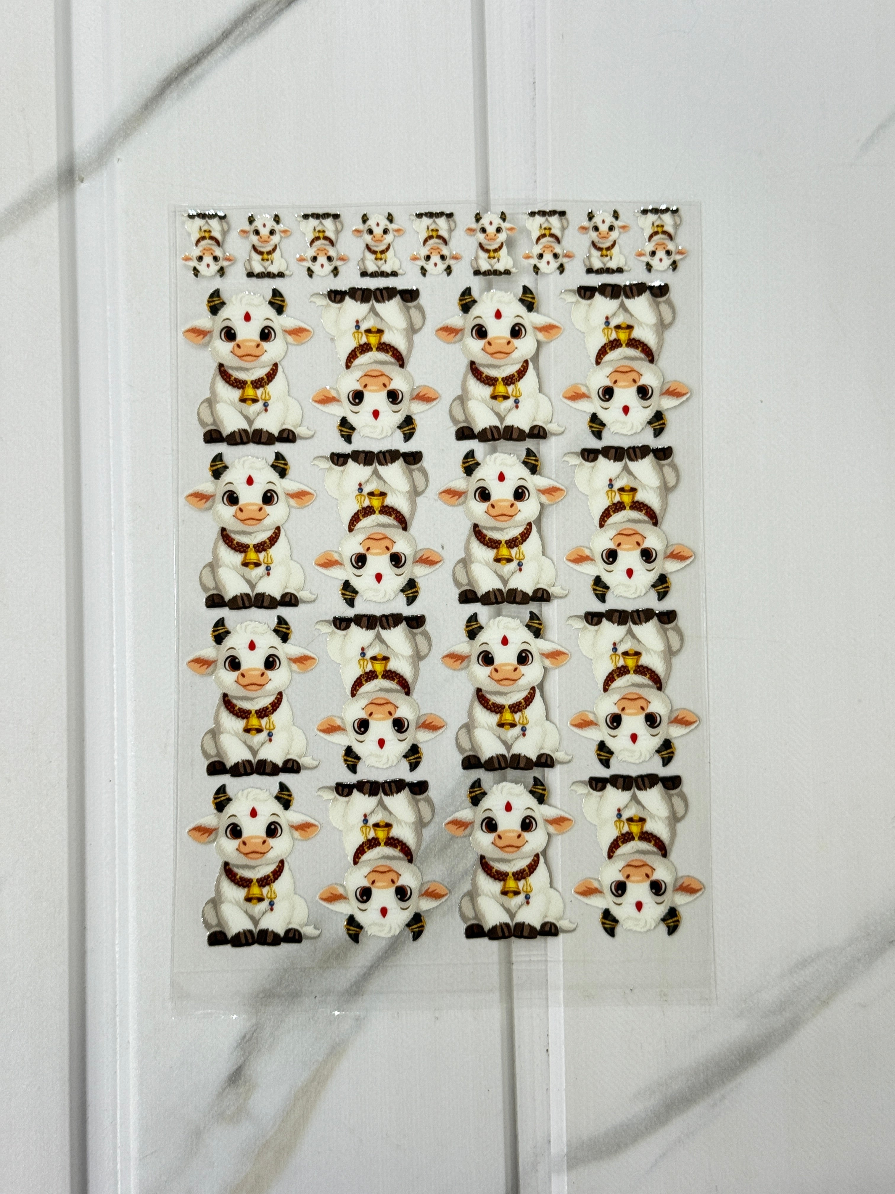 Cow (F) - Peel Of Sticker