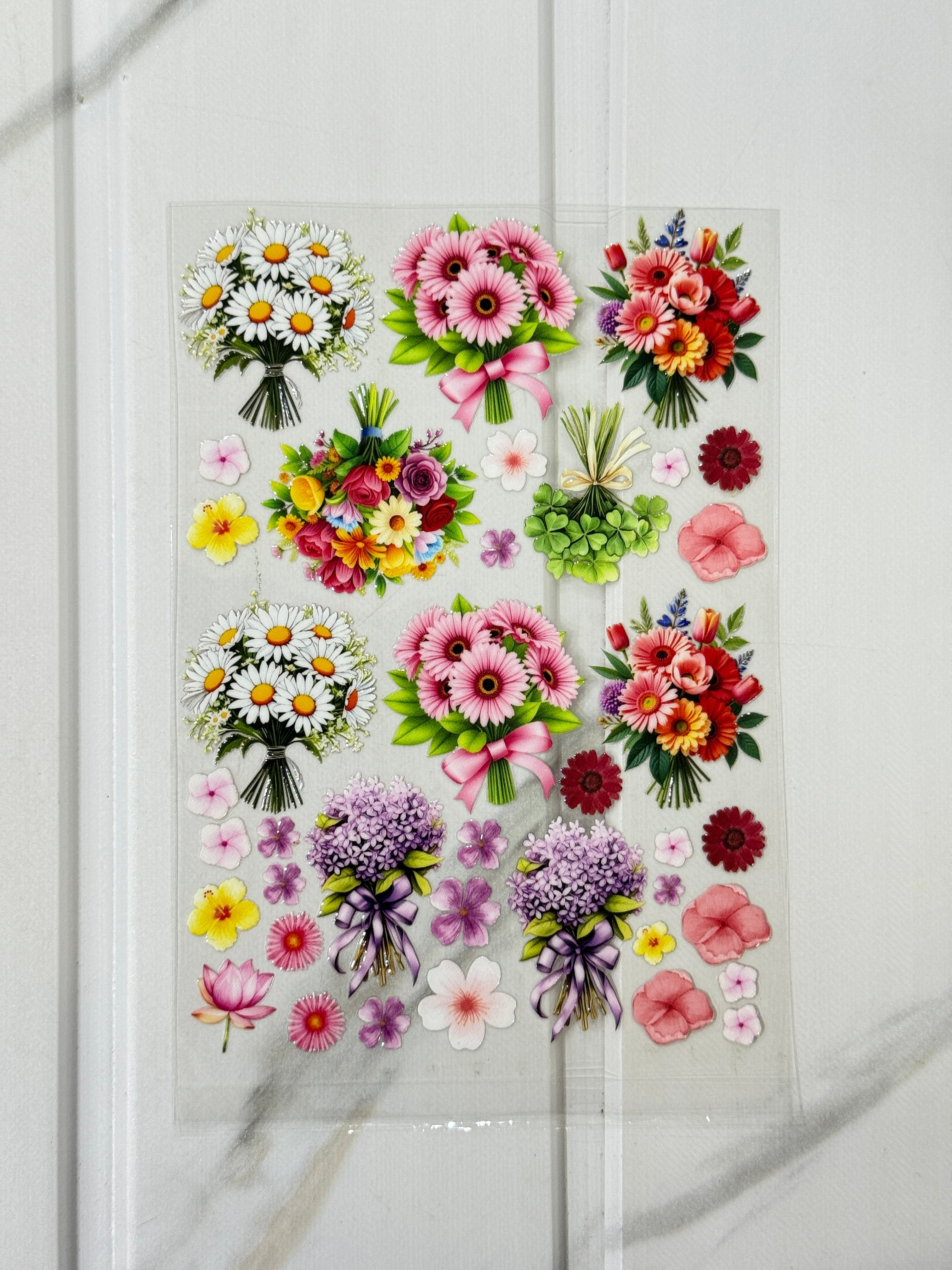 Mix Flower (B) - Peel Of Sticker