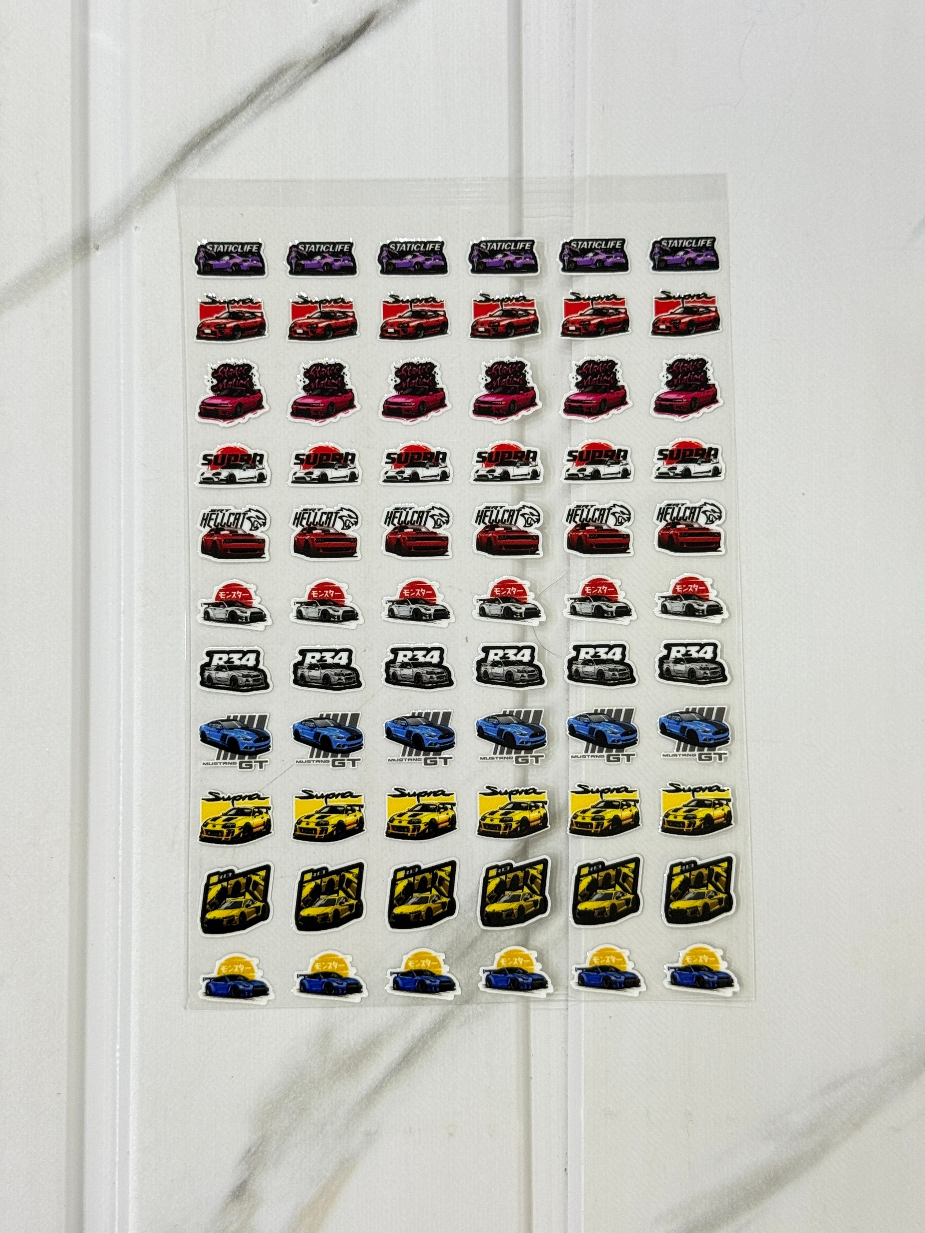 Car Rakhi - Peel Of Sticker