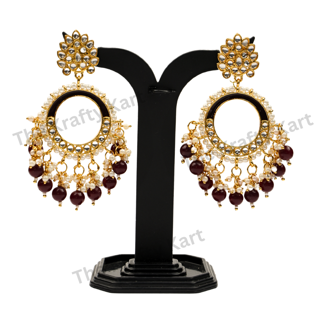 Chand Baliya Resin Jhumka