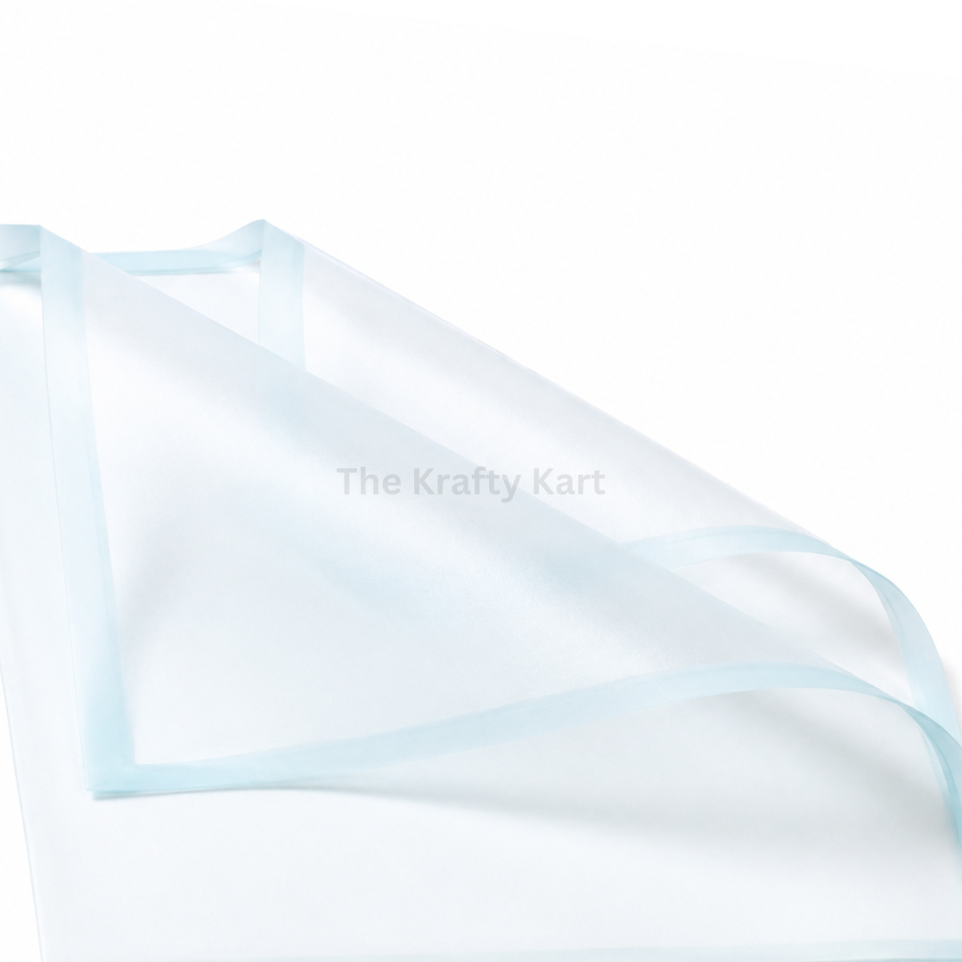 Wrapping Paper Plastic (Plain)(5 Sheets)