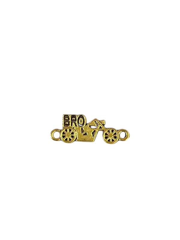 GOLDEN RAKHI CHARM - BRO