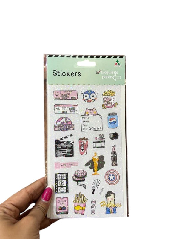 JOURNAL - GLITTER STICKER (I)