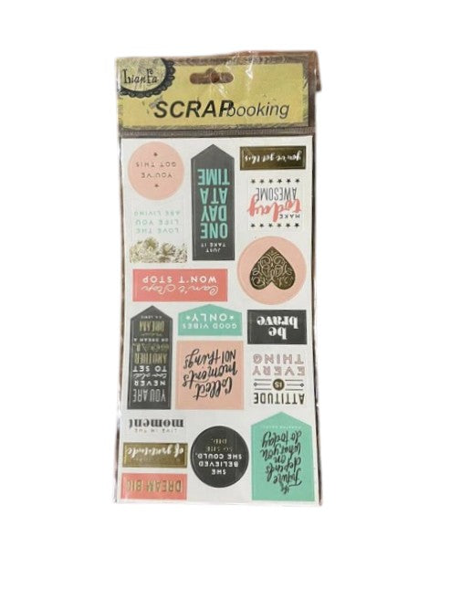 SCRAP BOOK STICKER D