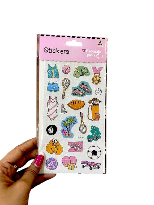 JOURNAL - GLITTER STICKER (A)